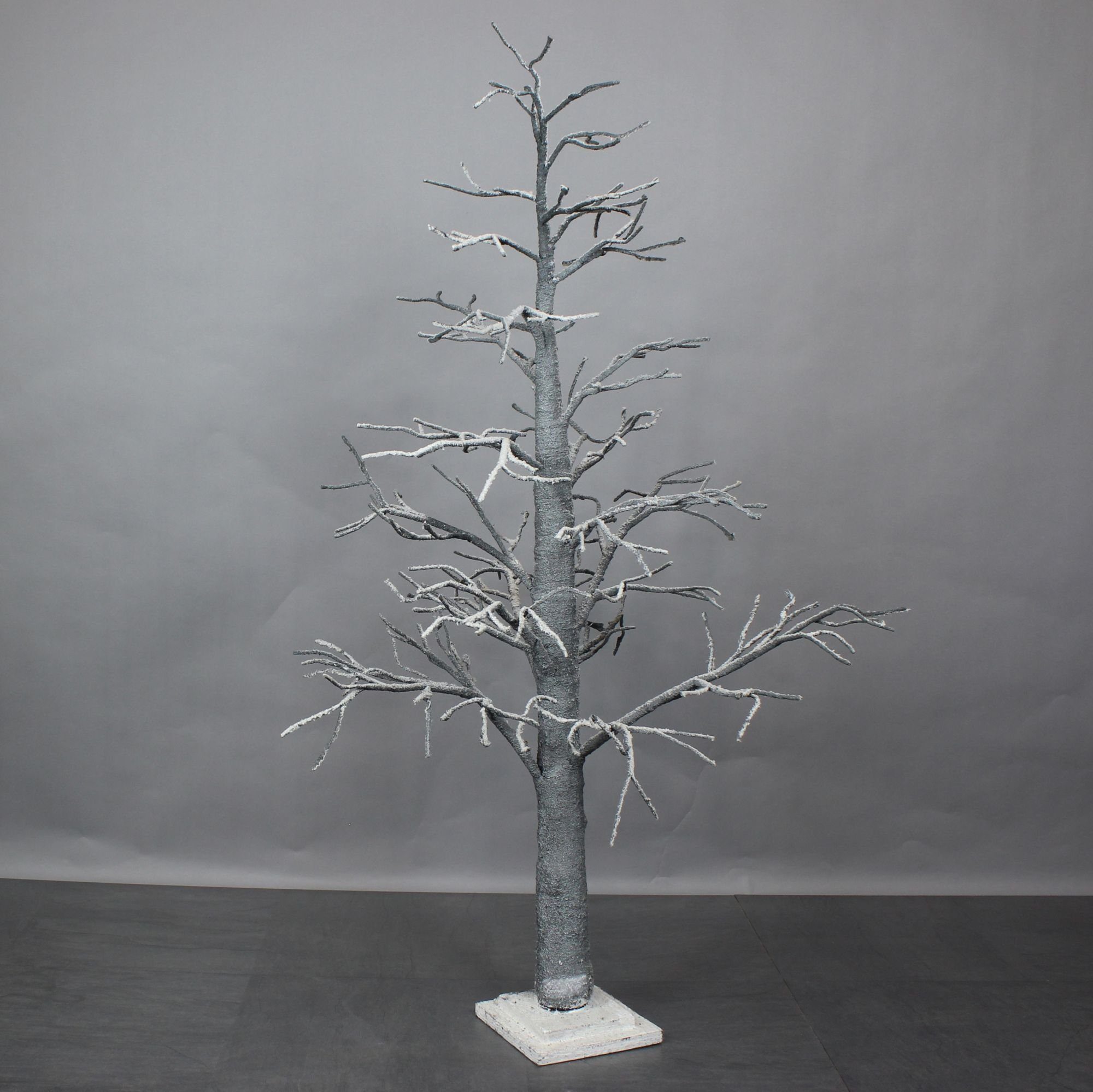 Kunstbaum Kunststoff-Baum beschneit 110 cm Kunstpflanze von DPI, DPI, Höhe 110 cm