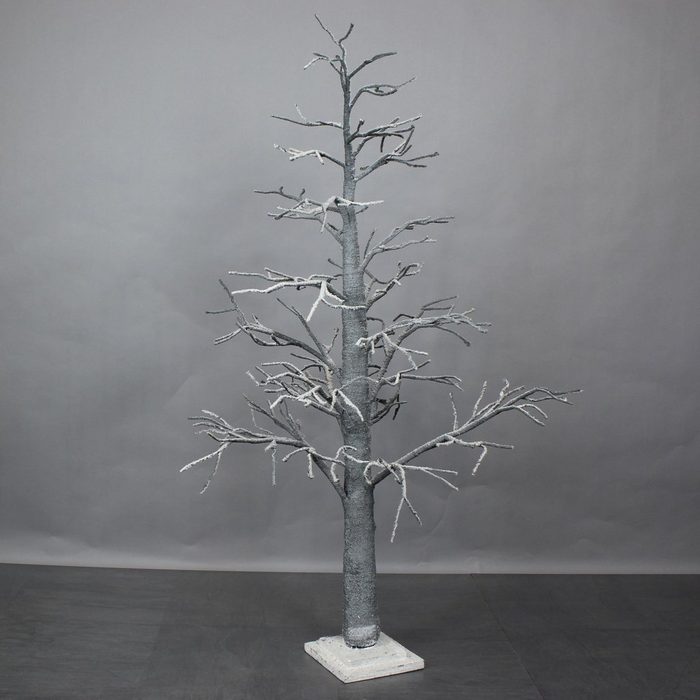 Kunstbaum Kunststoff-Baum beschneit 110 cm Kunstpflanze von DPI DPI Höhe 110 cm