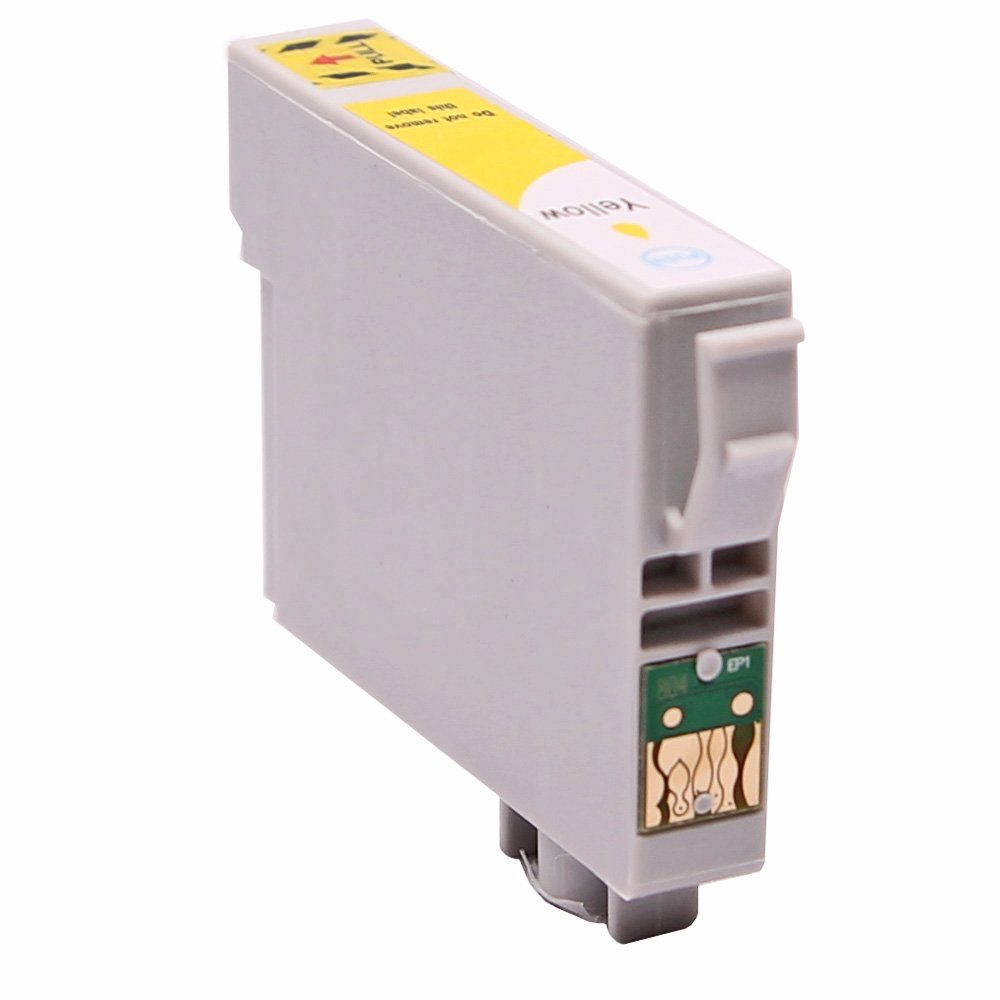 ABC Tintenpatrone (Kompatible Druckerpatrone für R240) T0554 Gelb Photo Epson Stylus