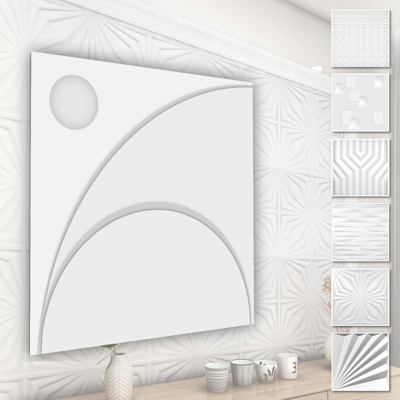 Hexim Wanddekoobjekt HD129 (PVC Kunststoff - günstig online kaufen