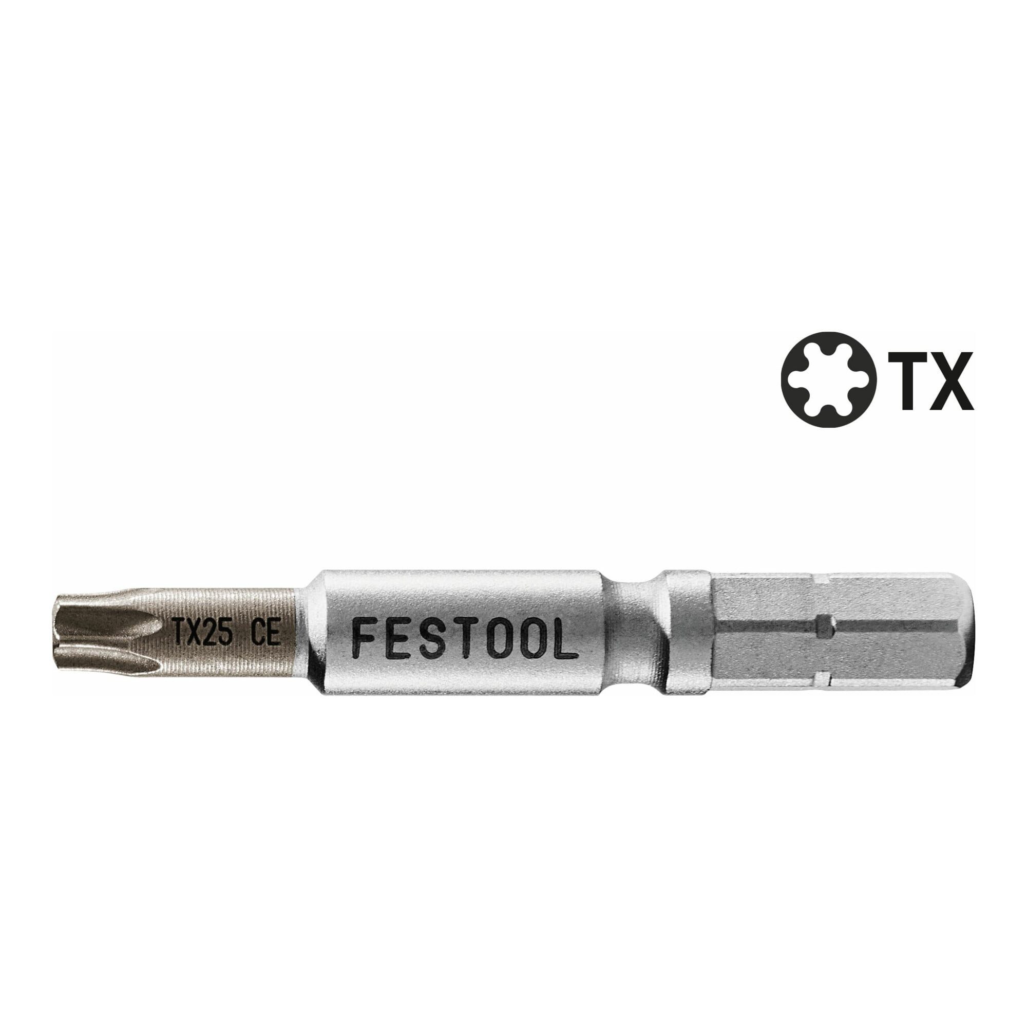 FESTOOL Torx-Bit Festool Bit TX TX 25-50 CENTRO/2 2 Stk