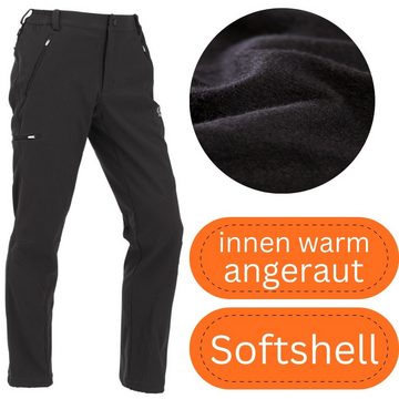 RennerXXL Softshellhose Klosters II Damen Winter Funktionshose große Größen & Kurzgrößen