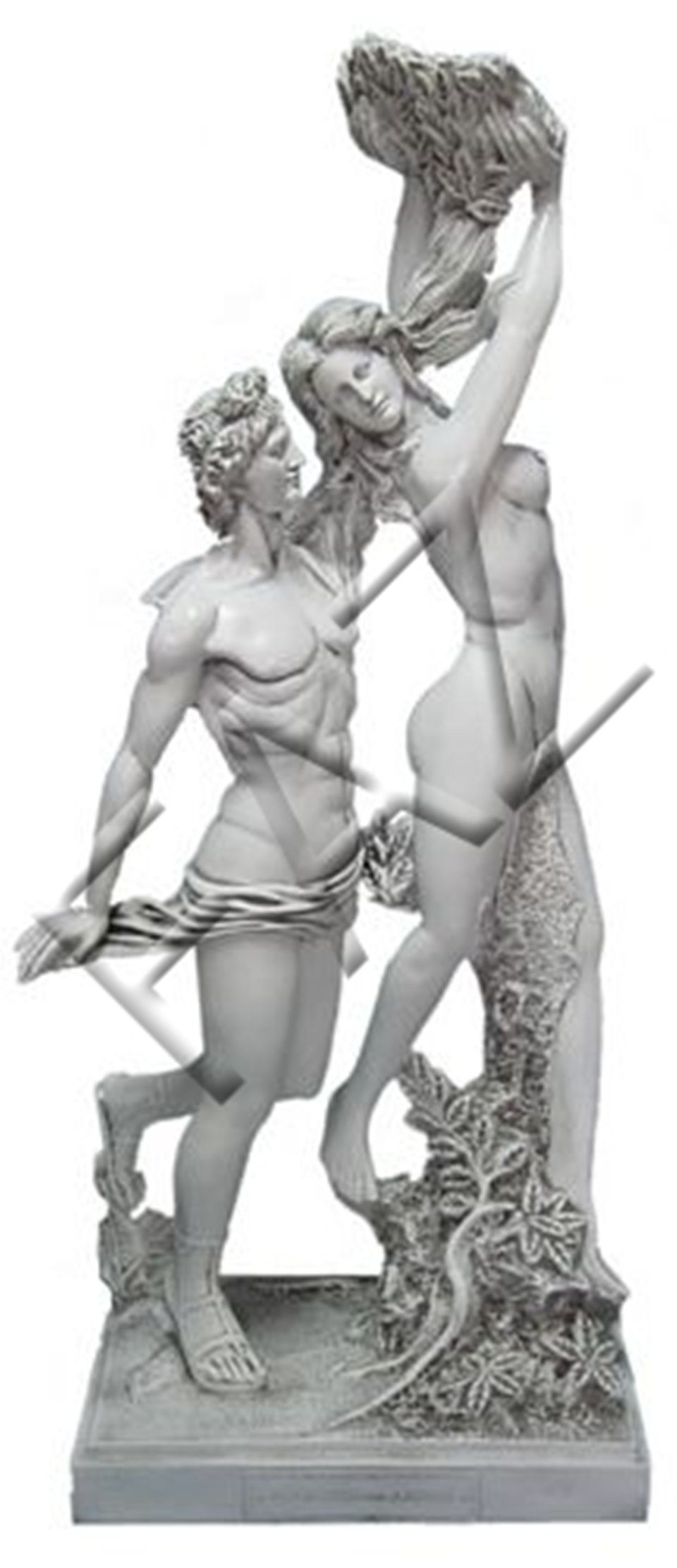 Skulptur Design Dekoration Neu Skulptur Figuren JVmoebel Deko Figur Griechische Statue Weiß Skulpturen