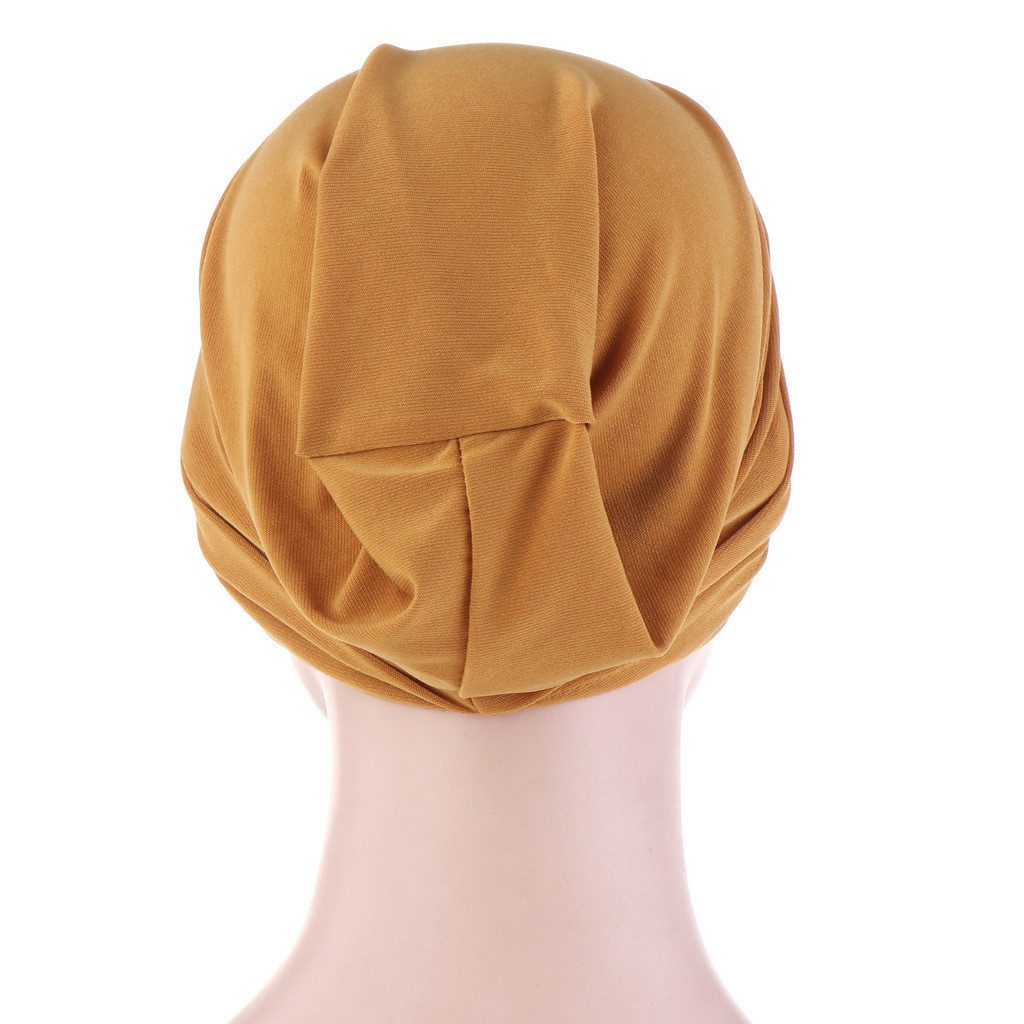 Bextsrack Strickmütze Haar Wrap für Damen Weich Turban Cap Stretch Jersey Kopftuch Atmungsaktiv Leichtgewicht Turban für Frauen