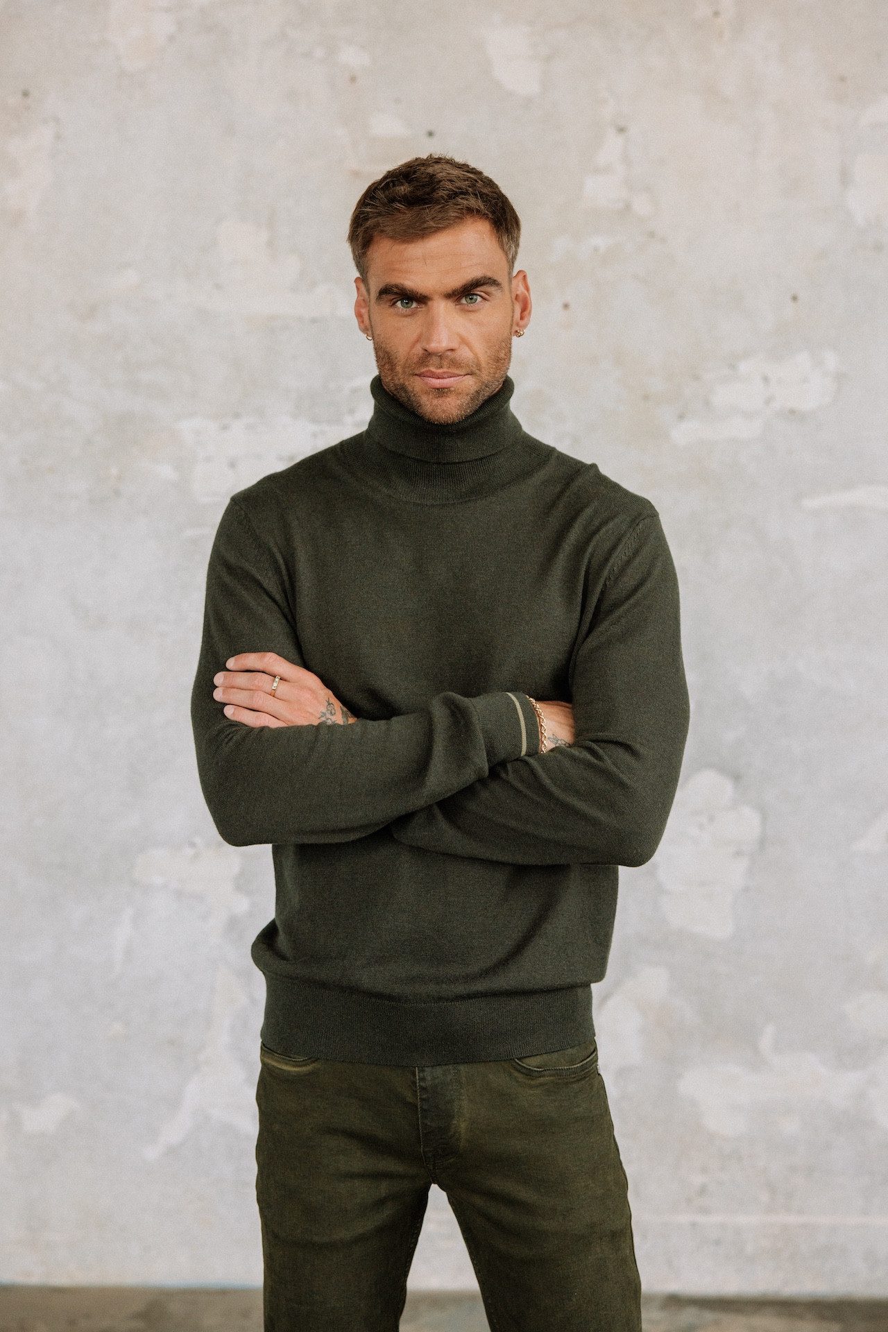 Freeman T. Porter Rollkragenpullover Romeo Nacka - Strickpullover - Pullover aus Feinstrick