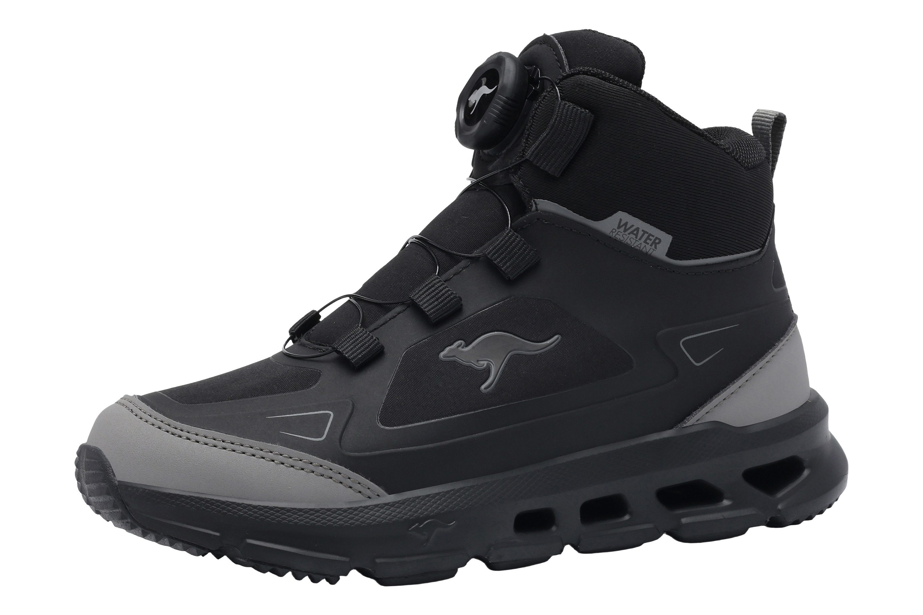 KangaROOS K-CLD Krass Mid FX Sneaker Wasserabweisend,Drehverschluss,Winterschuhe, Schnürboots,Sneakerboots