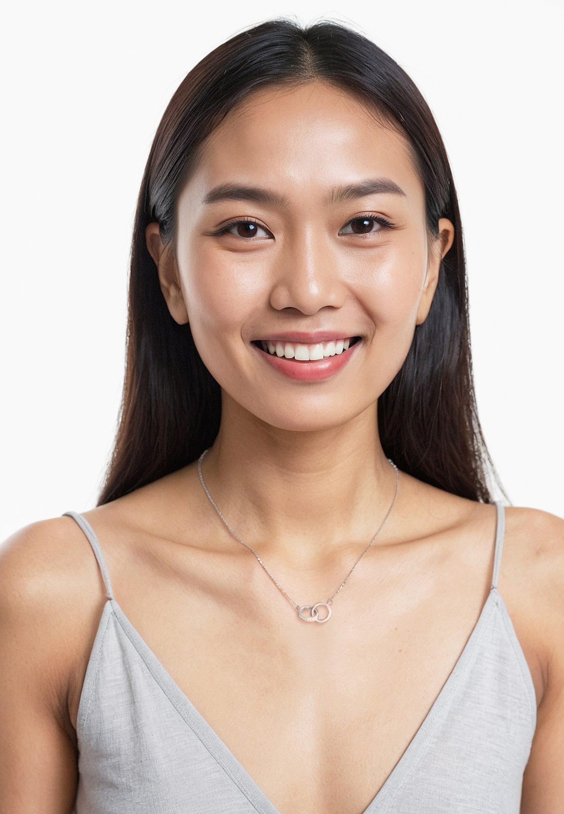 Sofia Milani Kette mit Anhänger Ring, günstig online kaufen