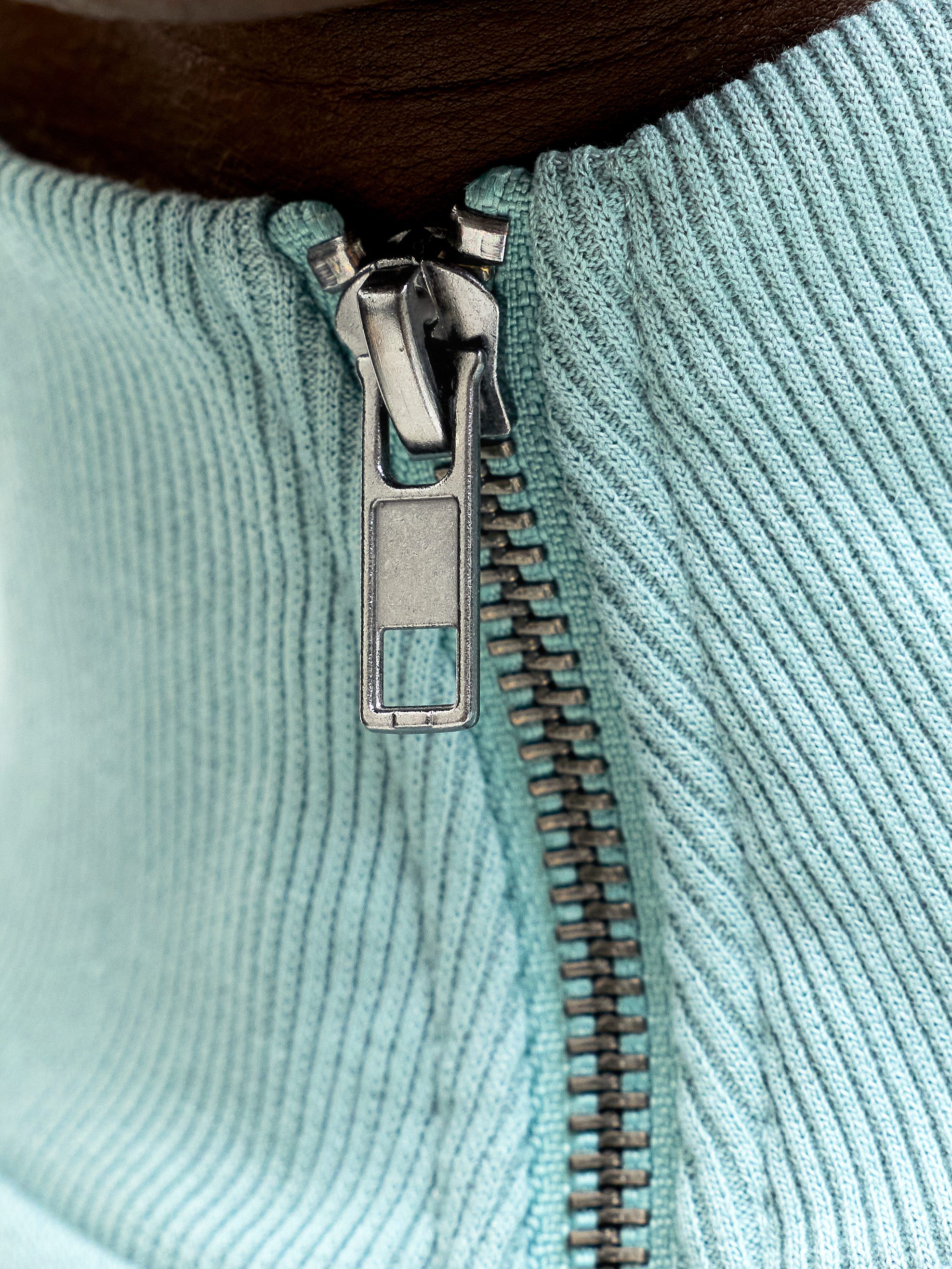 Jack & Jones Sweatshirt JJEBRADLEY SWEAT HALF ZIP NOOS Materialmix, relaxed fit