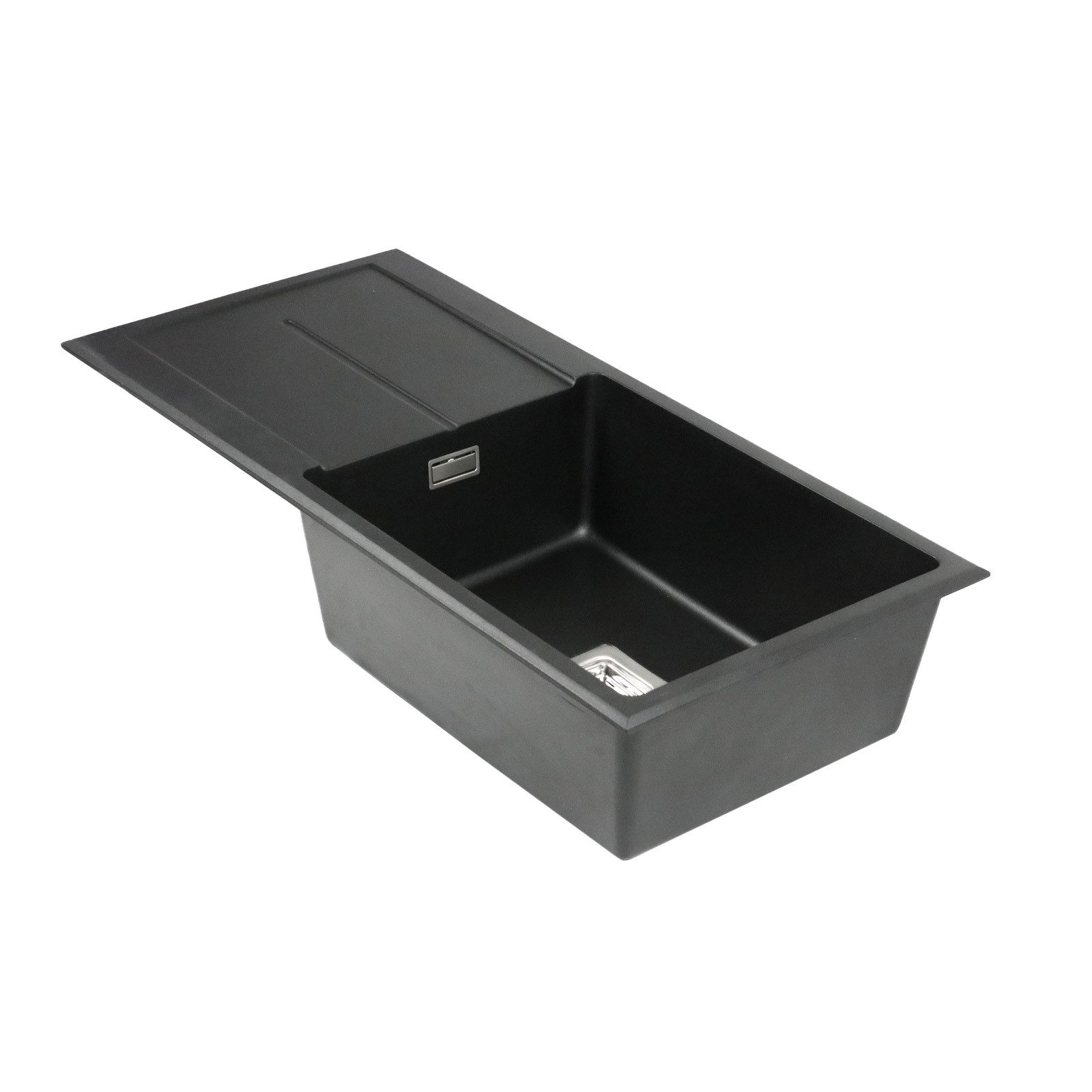 Stabilo Sanitär Einbauspüle Einbauspüle "Barbados" rechts mit Zubehör Grani günstig online kaufen