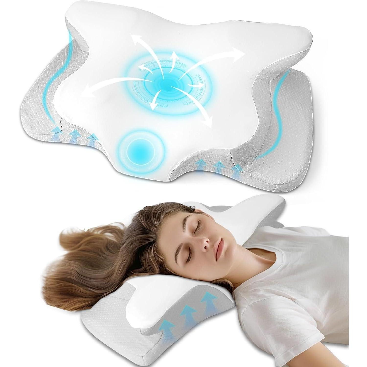 Nackenkissen Orthopädisches Memory Foam