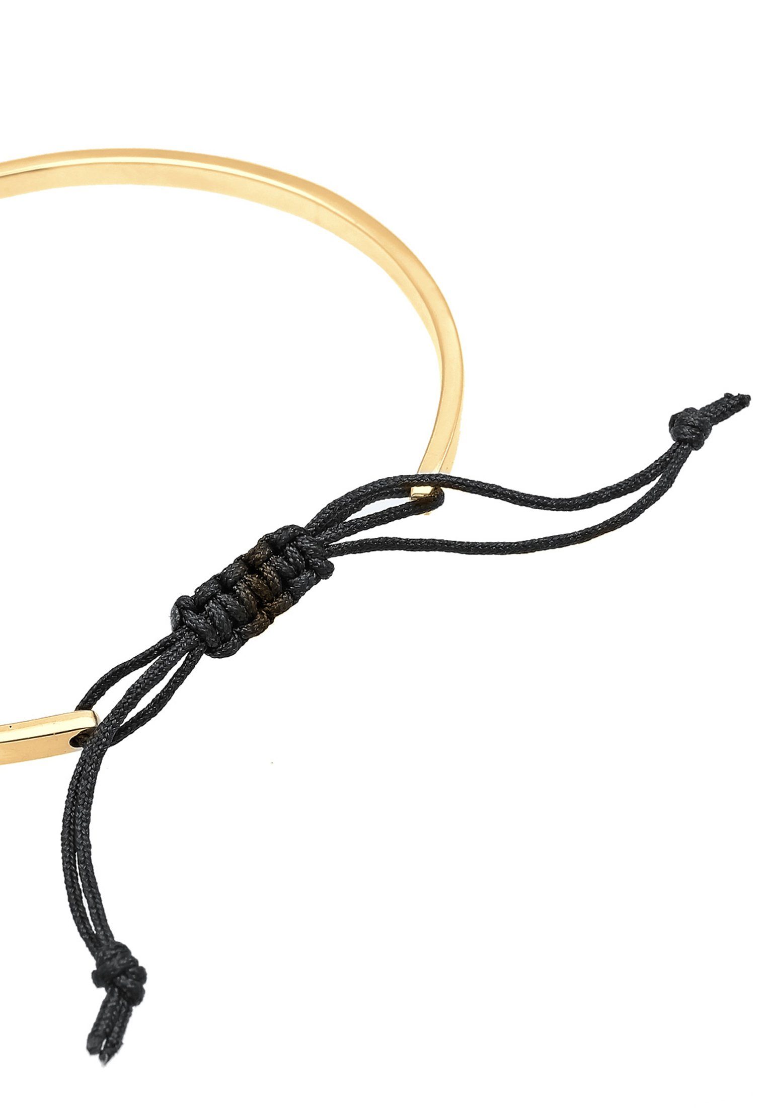Elli Armband Armreif Geo Basic Matt Verstellbar 925 Silber (kein Set, 1-tlg), Geo
