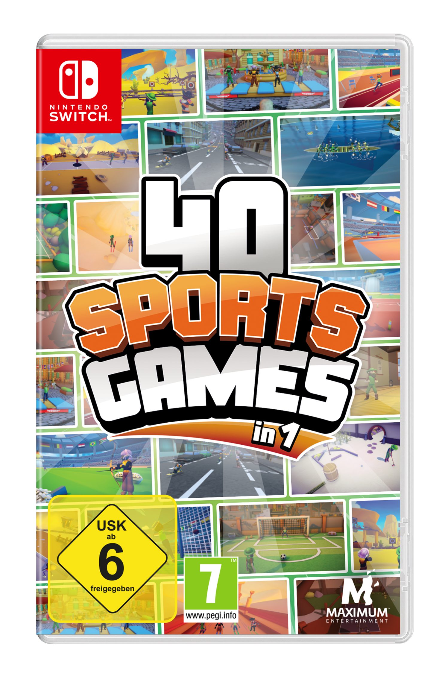 40 Sports Games in 1 Nintendo Switch