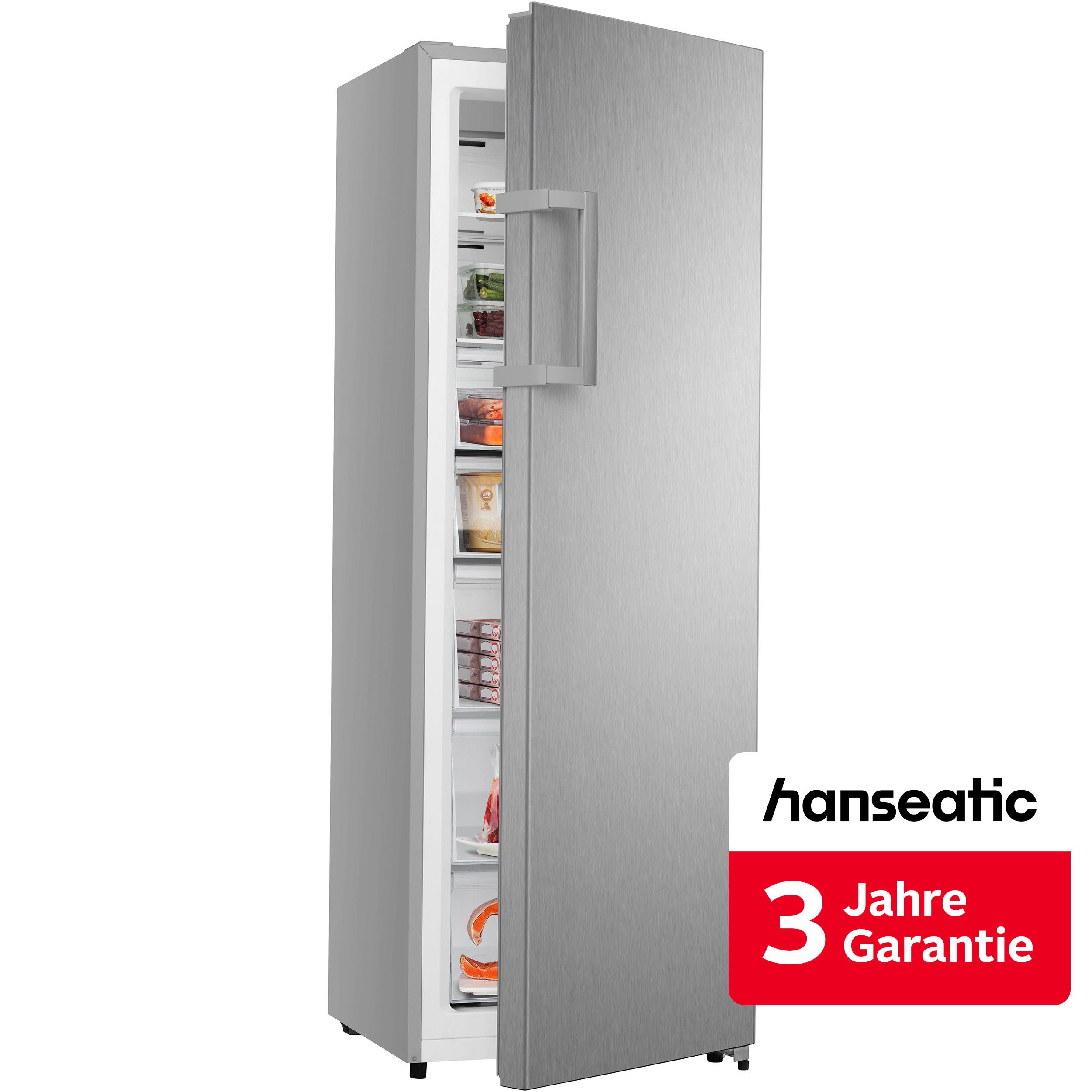 Hanseatic Gefrierschrank HGS17260CNFI, 172 cm hoch, 59,5 cm breit, inkl. 3 Jahre Herstellergarantie