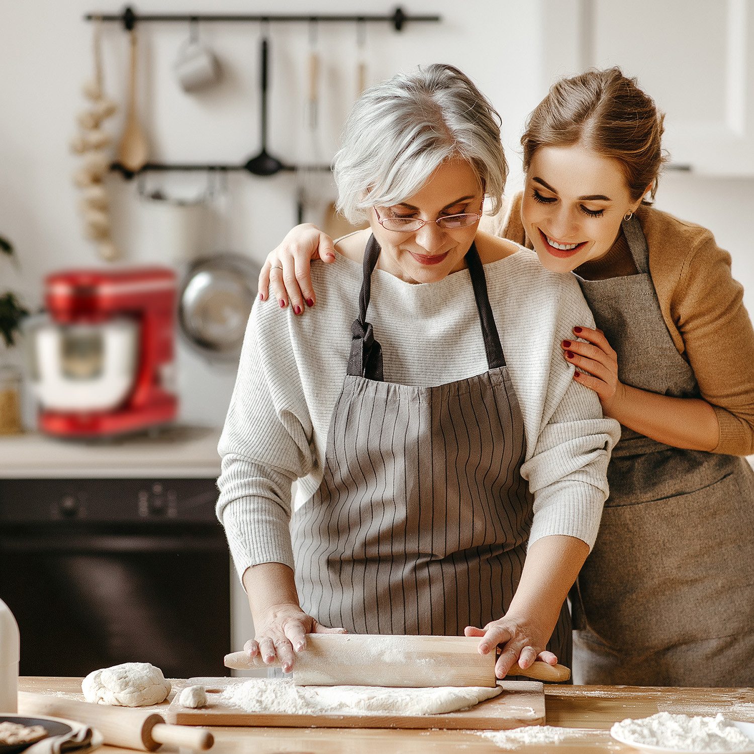 Klarstein Küchenmaschine mit Kochfunktion, 1200 W, 4 l Schüssel, Küchenmaschine Knetmaschine Teigmaschine Teigknetmaschine Standmixer