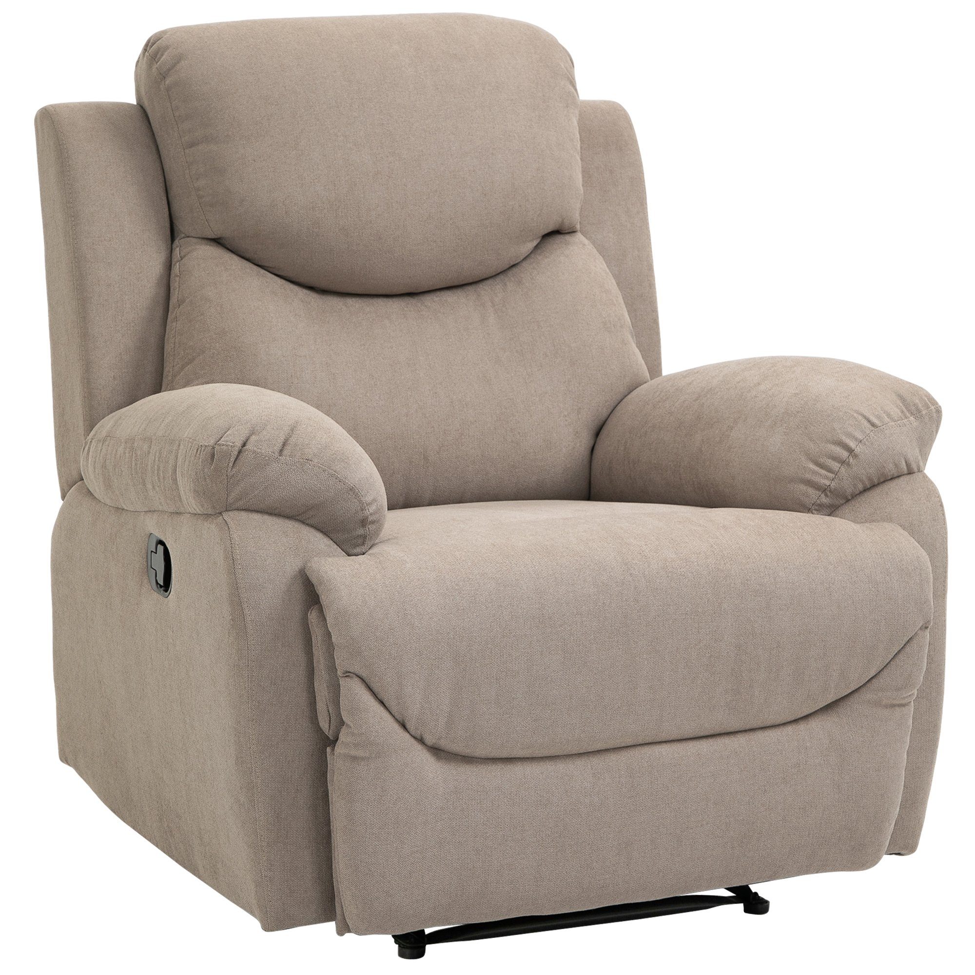 Relaxsessel Einzelsofa, Liege 150°, neigbarer Liegesessel