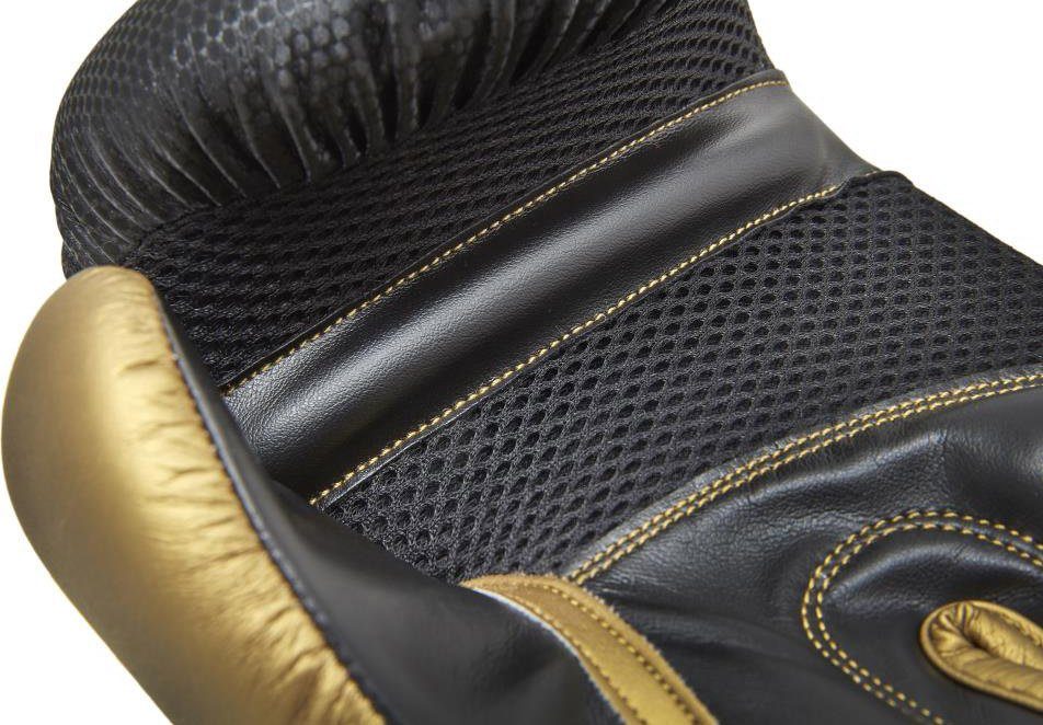 Sport Kampfsportausrüstung Reebok Boxhandschuhe 12oz. Boxhandschuhe + Handbandagen gold (Set)