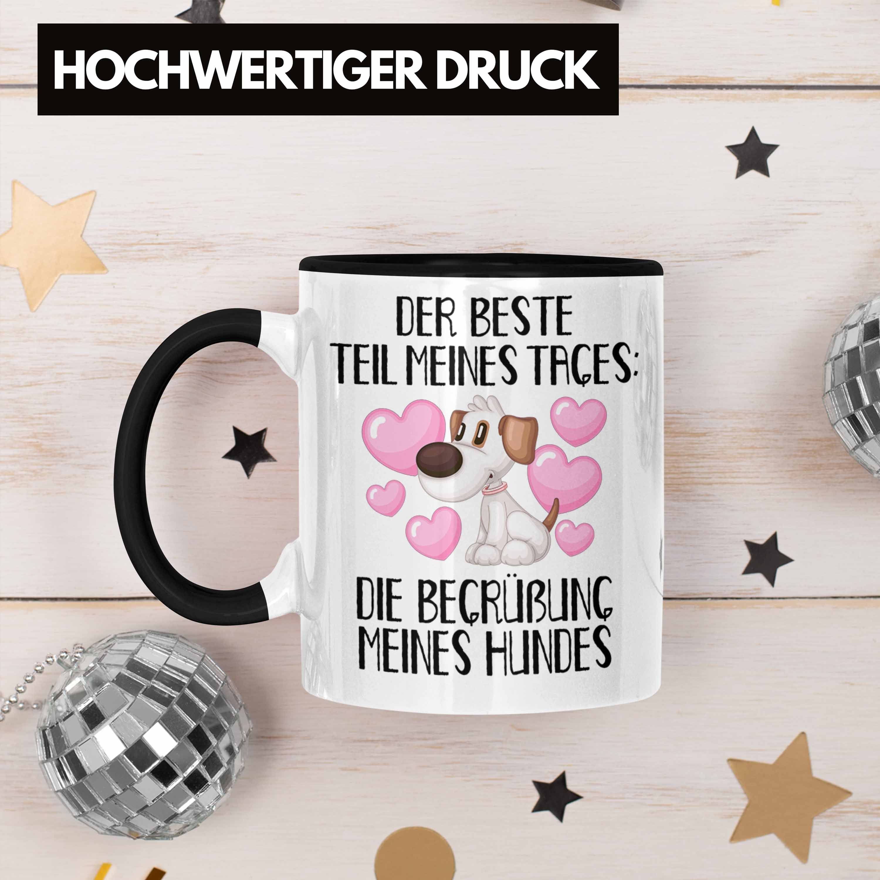 Teil Kaffee-Becher Des Schwarz Geschenk Tages Bester Die Tasse Trendation Tasse Hundebesitzer B