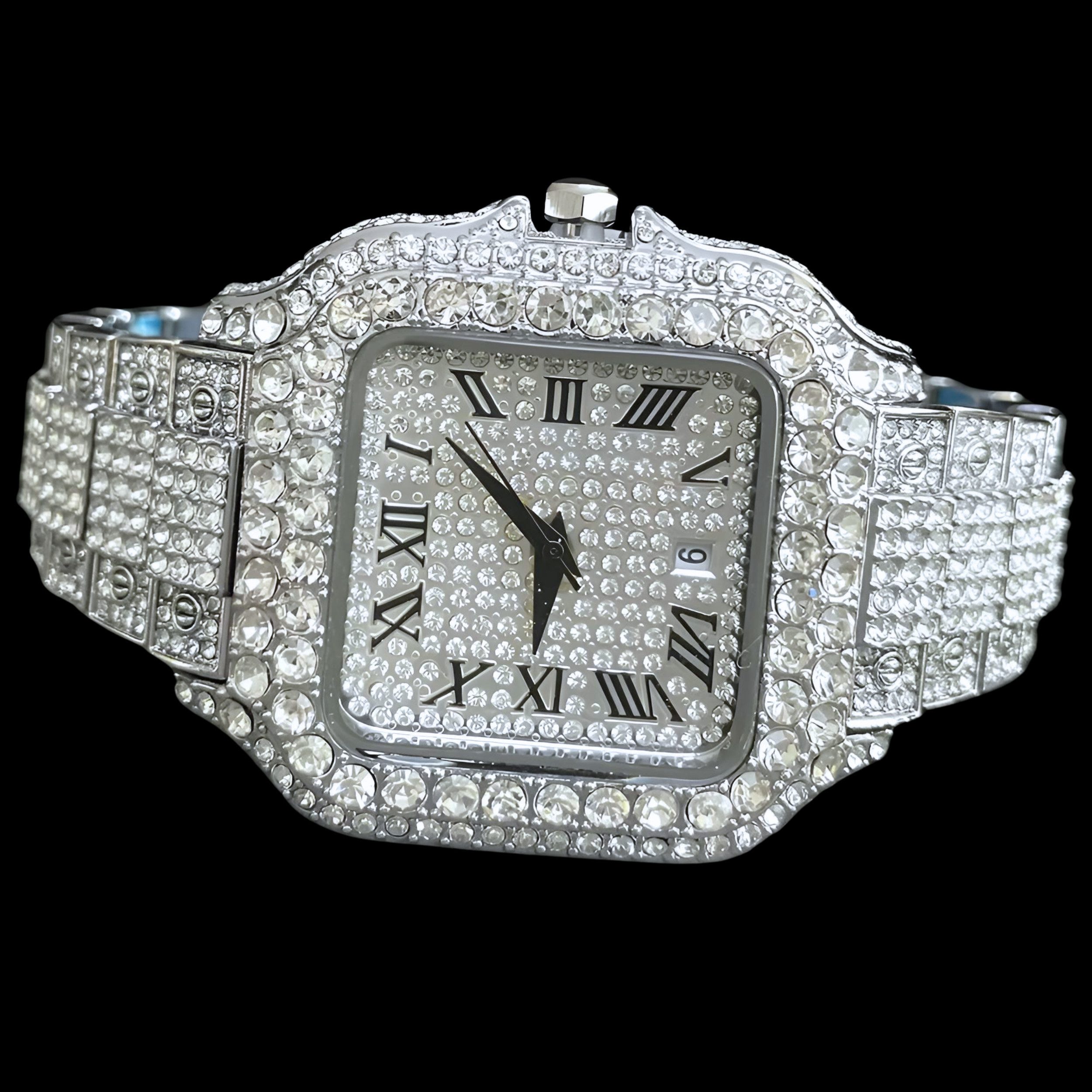 S&T Design Quarzuhr Iced Out Uhr günstig online kaufen