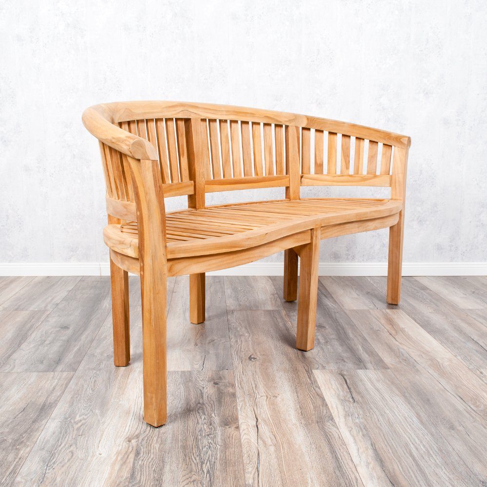 Sitzbank LebensWohnArt PISANG Sitzbank Teak ca. L160cm