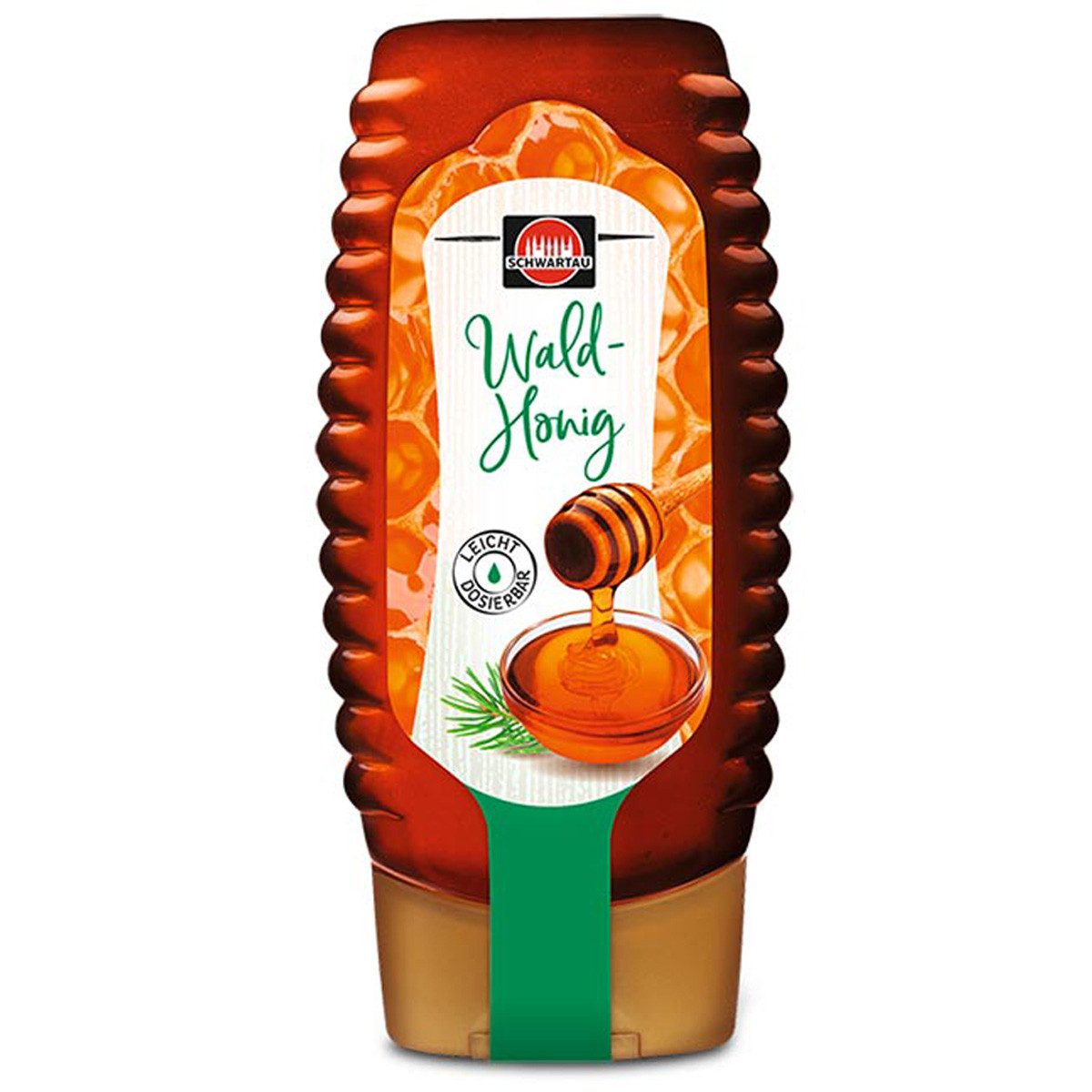 SCHWARTAU Fruchtaufstrich, Schwartau Waldhonig Frühstücksaufstrich mit Honiggeschmack 500g