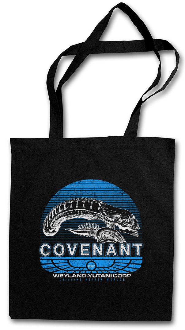 Beuteltasche Covenant Stofftasche Prometheus USCSS Nostromo Alien Yutani Logo Corp