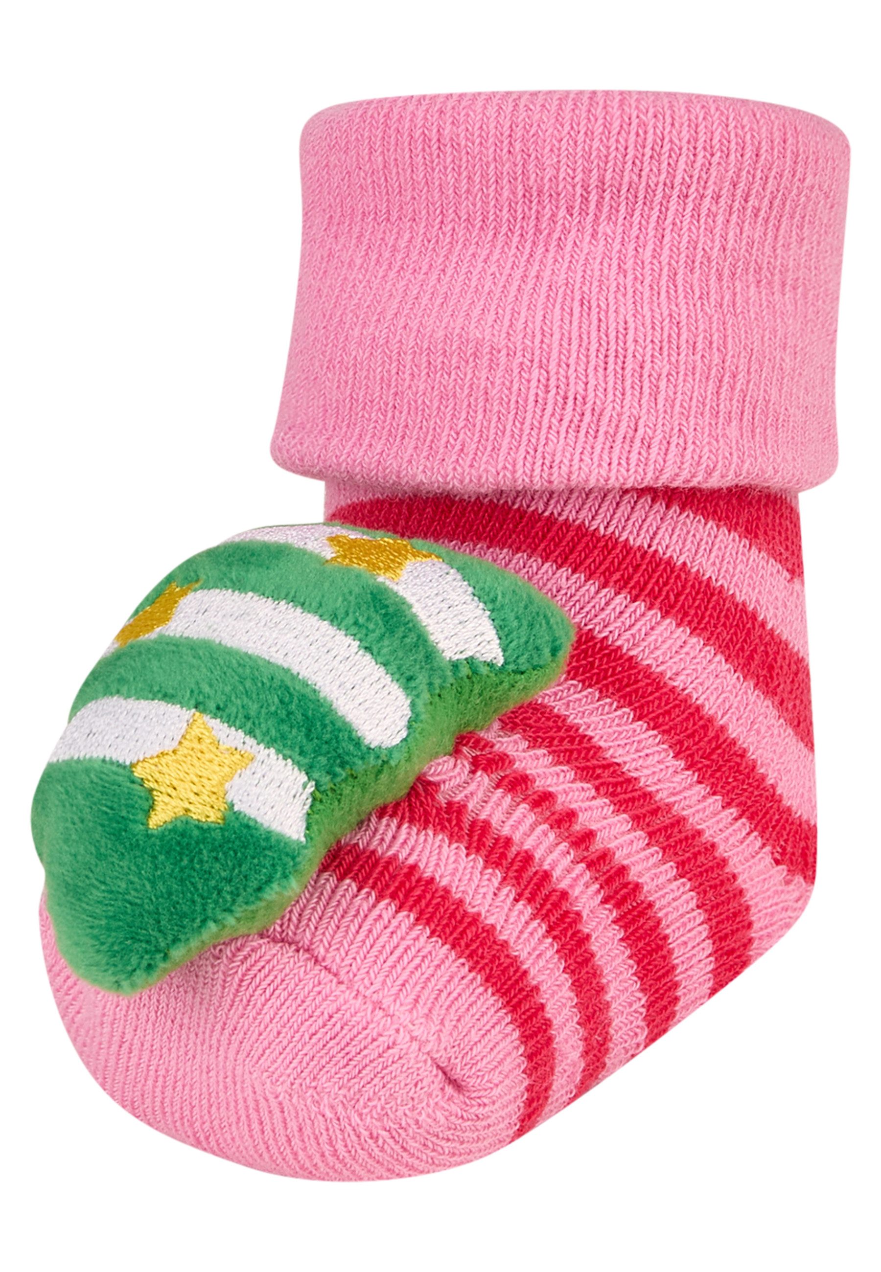 Sterntaler® Rasselsocke Baby Rasselsocken Tannenbaum