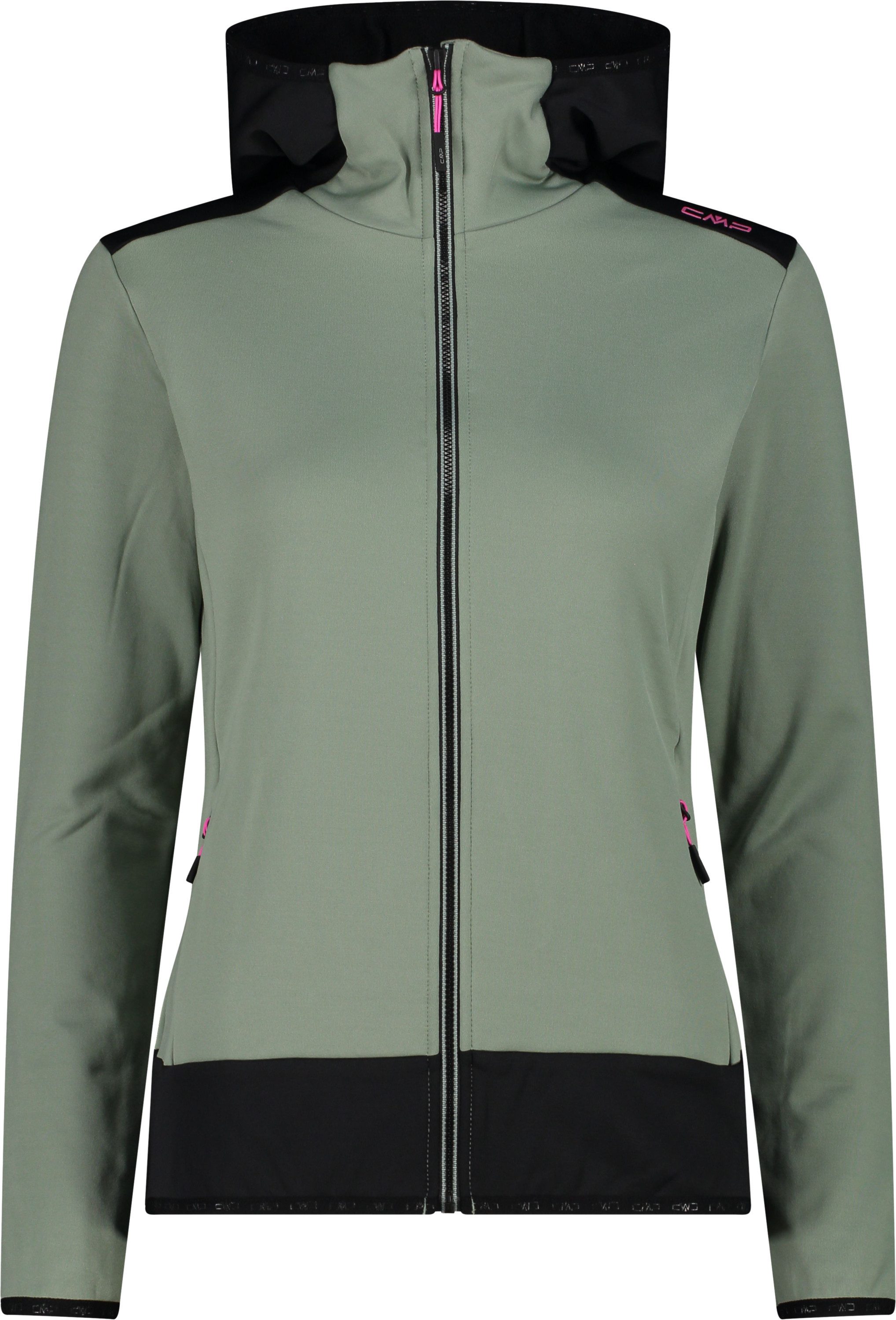 CMP Kapuzensweatshirt CMP Damen Jacke Powerstretch Fix Hood günstig online kaufen