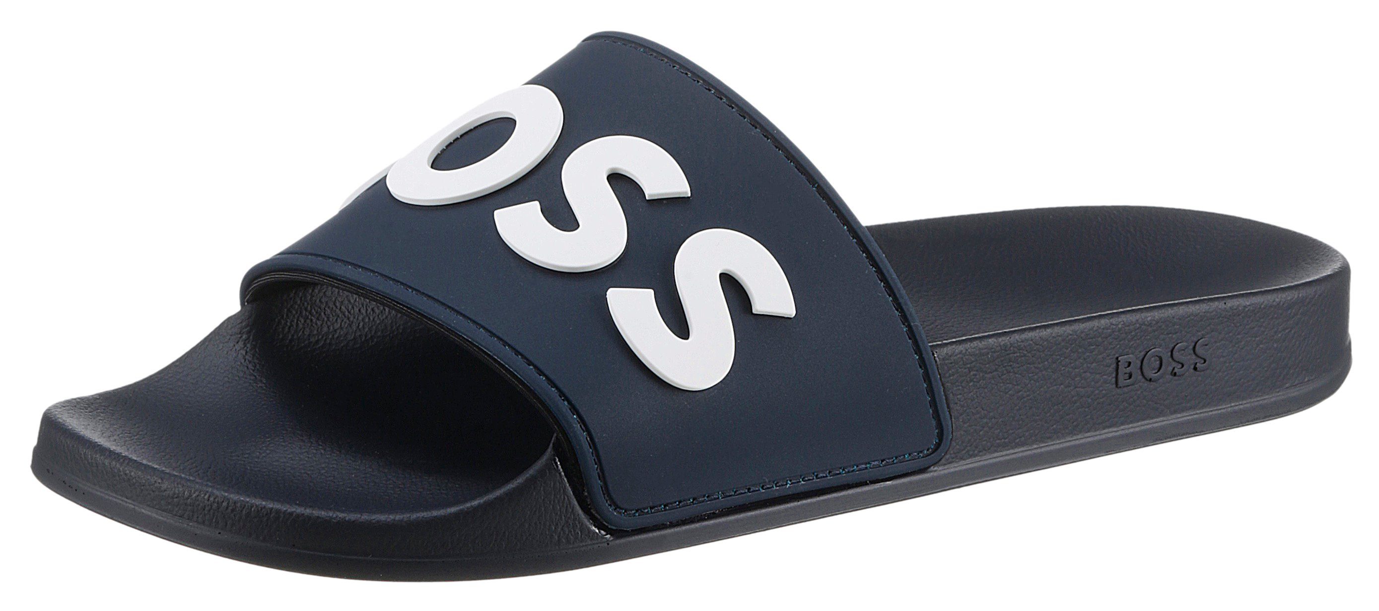 BOSS Kirk Slide Badepantolette, Sommerschuh, Poolslides, günstig online kaufen