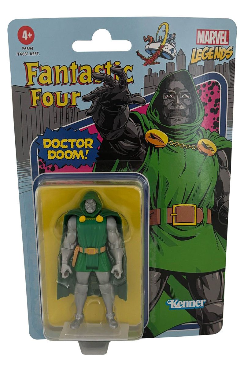MARVEL Actionfigur Marvel Legends Fantastic Four Doctor Doom - Kenner Retro-Collection, b