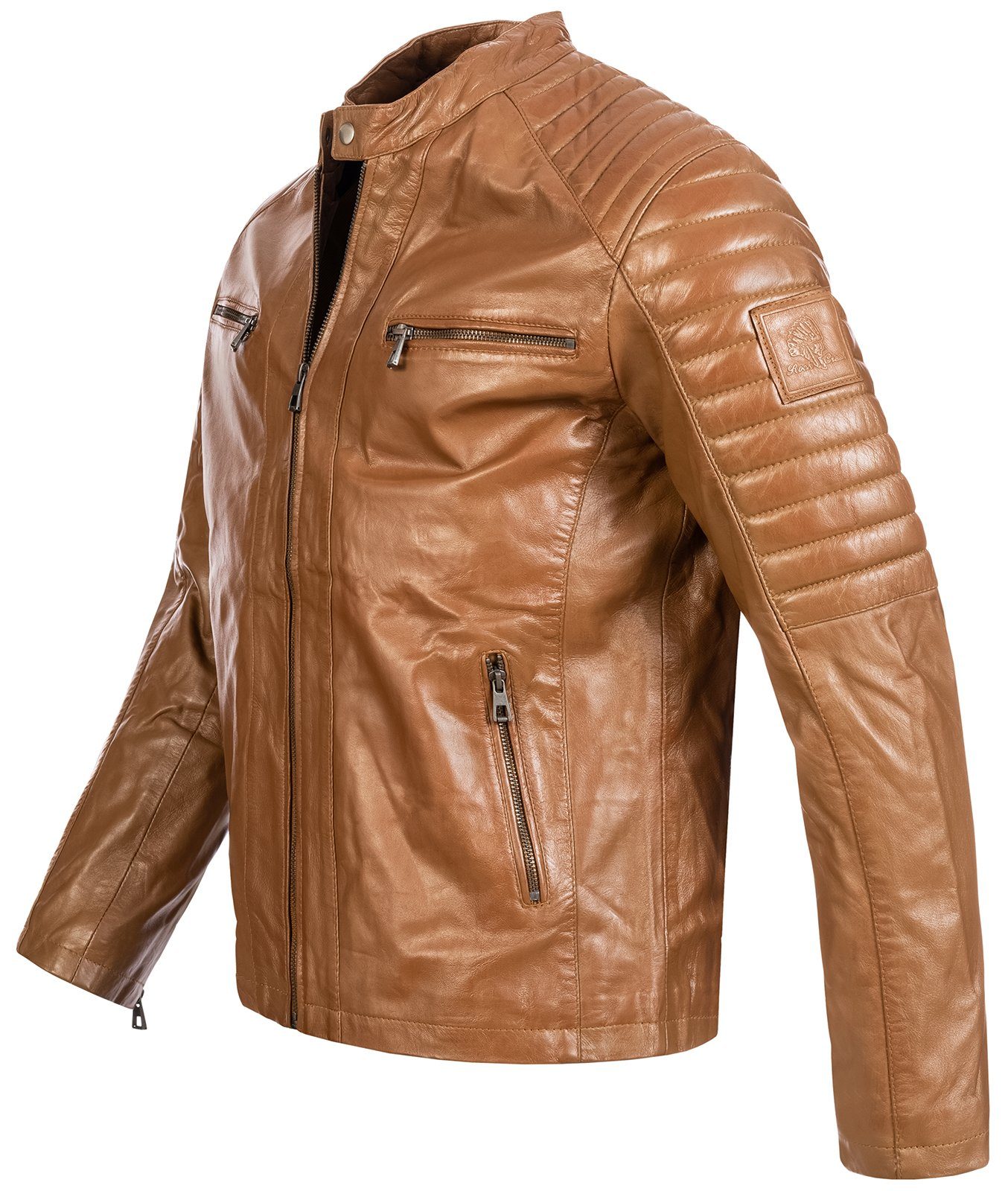 Rock Creek Lederjacke Herren Lederjacke H-183 günstig online kaufen