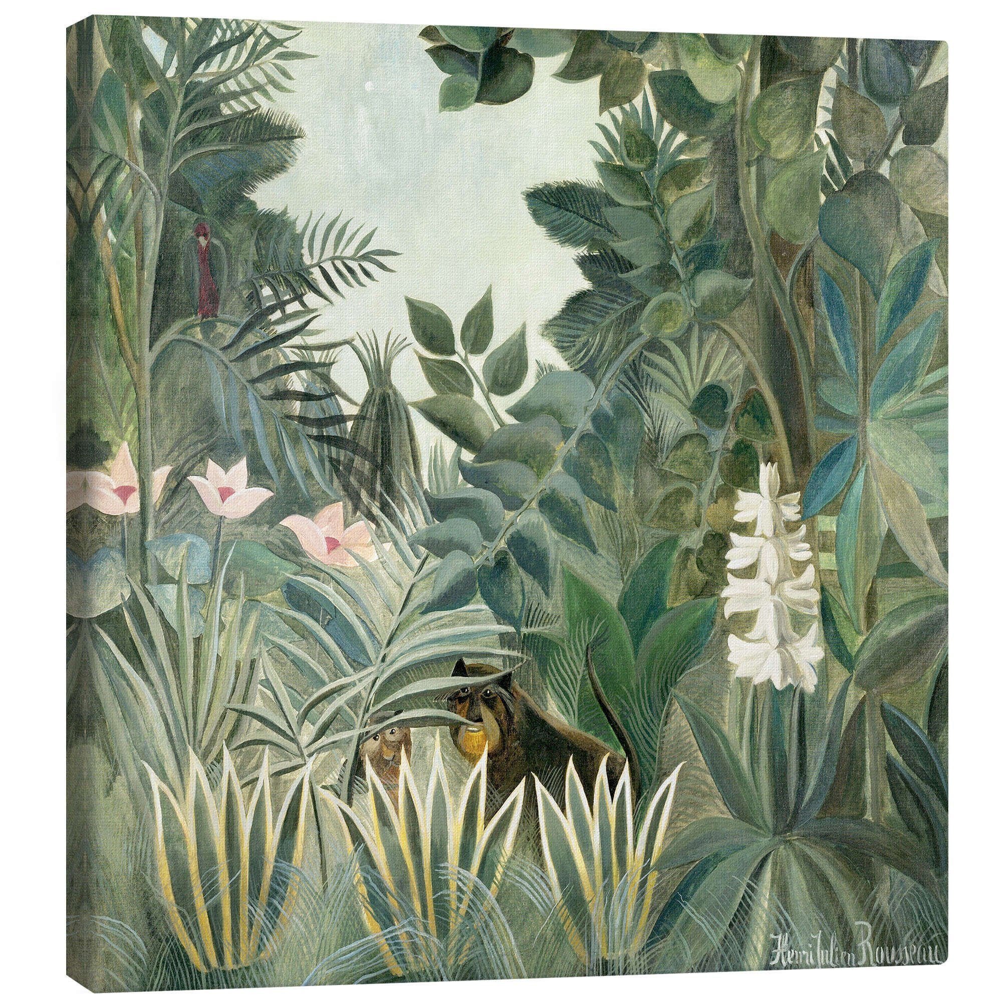 Posterlounge Poster Henri Rousseau, Äquatorialer Dschungel, günstig online kaufen