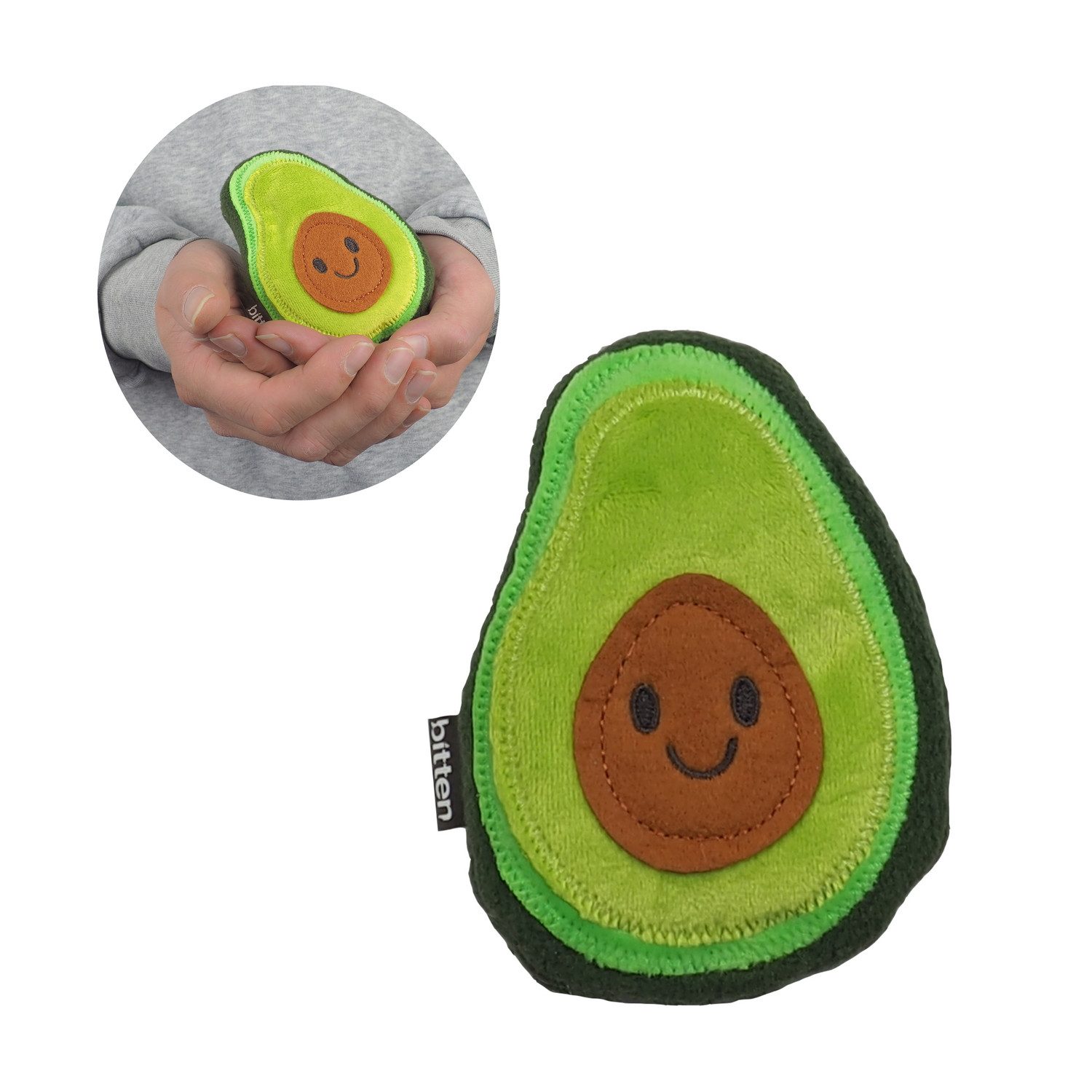 bitten Wärmekissen Avocado Mini Körnerkissen mit Lavendelduft