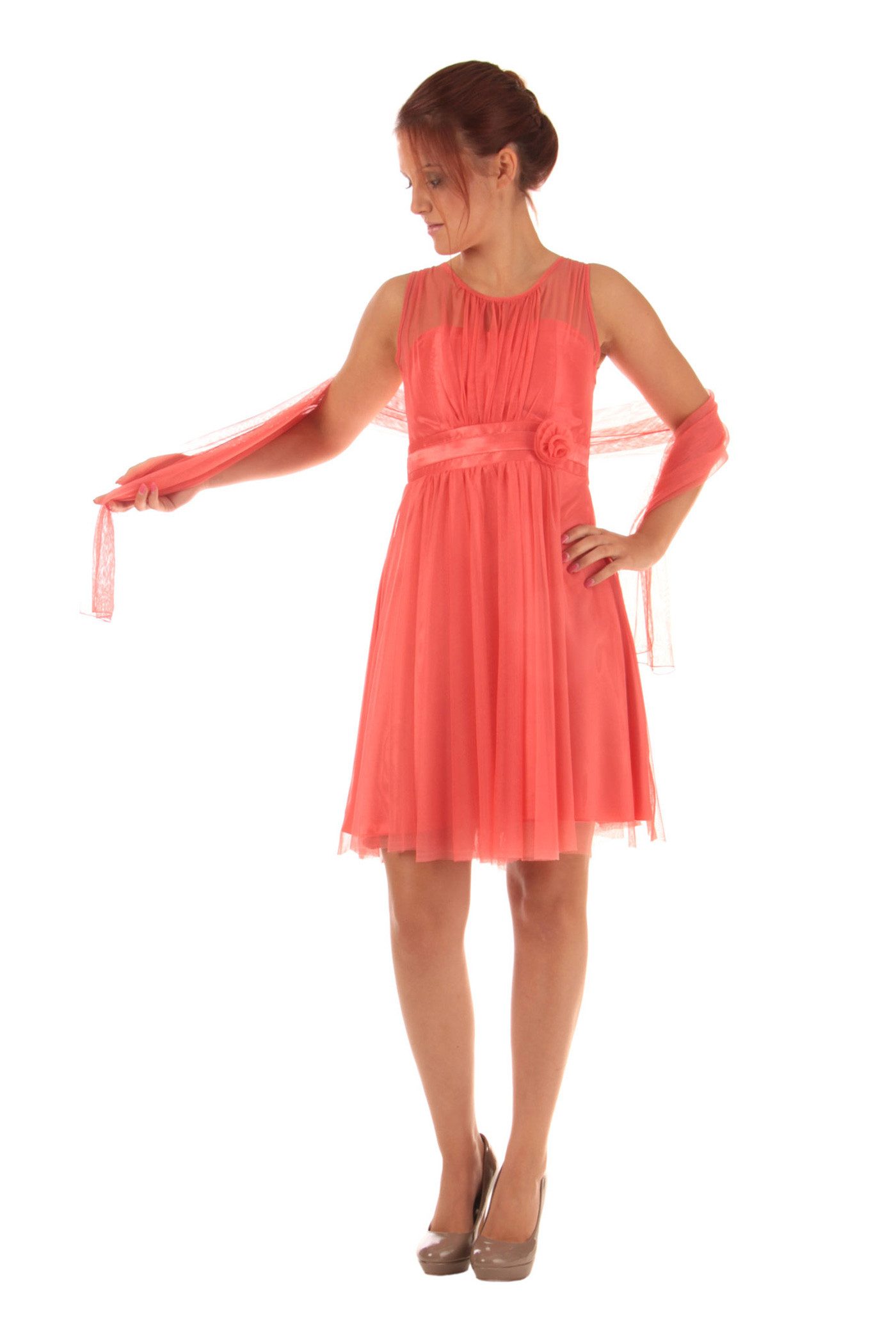 G.O.L. Cocktailkleid Lachsy