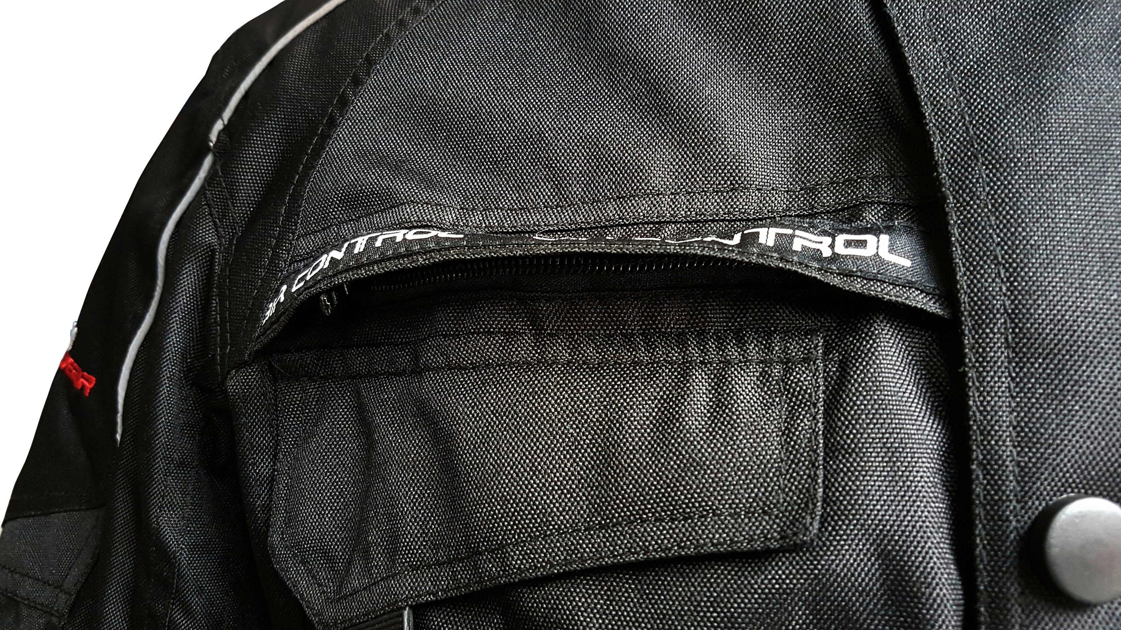 Taschen, schwarz Belüftungslöcher Motorradjacke Protektoren, mit roleff 3 4 Reno