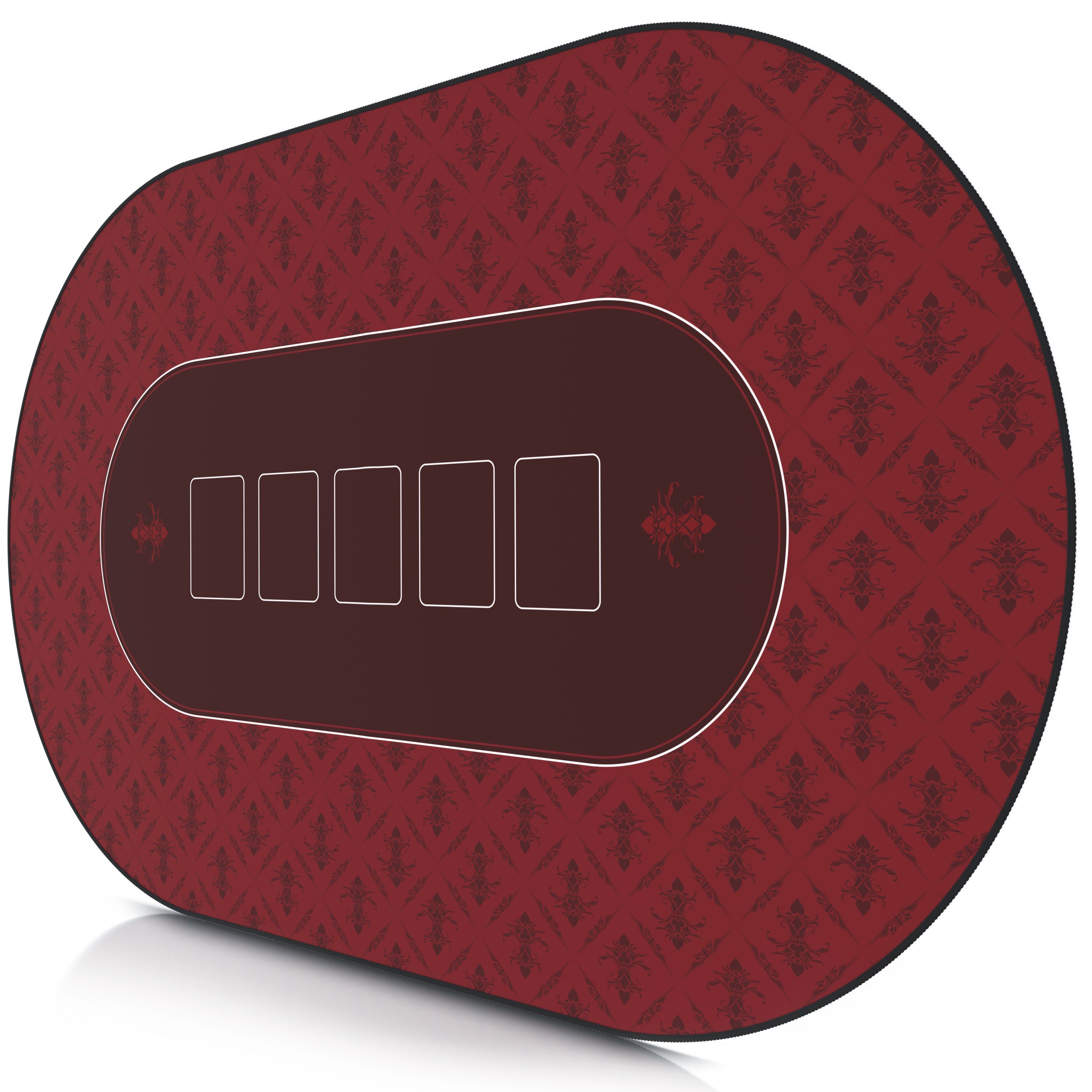 CSL Spieltisch, XXL Pokermatte 100x60cm, ovale günstig online kaufen