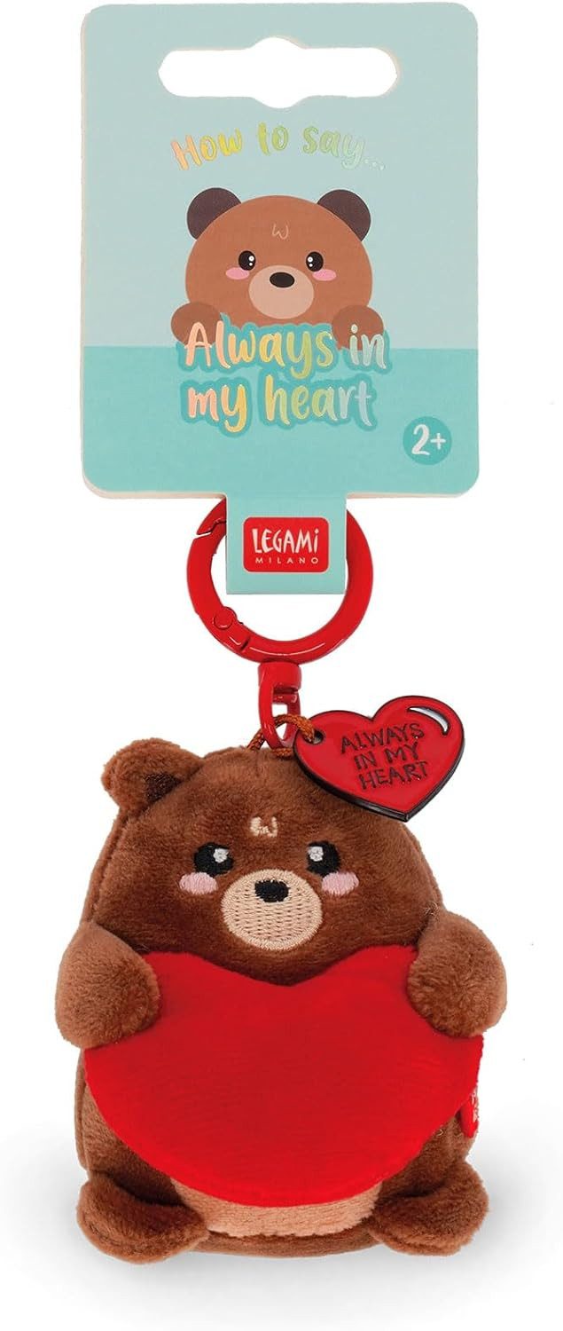 Legami Schlüsselanhänger Legami - Schlüsselanhänger! Teddy Bear, Gravur & Karabiner aus Zink