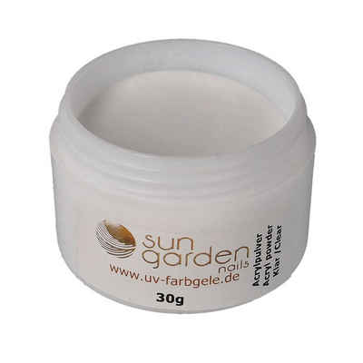Sun Garden Nails UV-Gel Acryl Pulver klar 30g