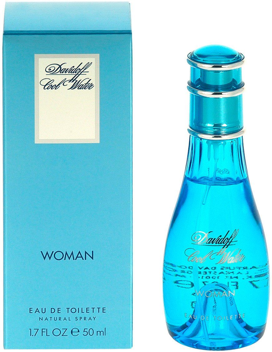 DAVIDOFF Eau de Toilette COOL WATER WOMAN, mit frisch belebender Note