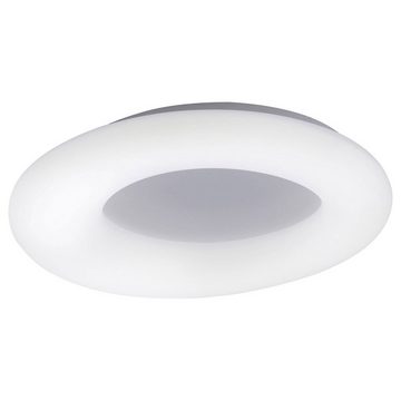 Paul Neuhaus LED Deckenleuchte LOLAsmart-DONUT Ø60cm 40W CCT 2700K-5000K RGB Google Alexa WiFi, LED fest integriert, mit Fernbedienung