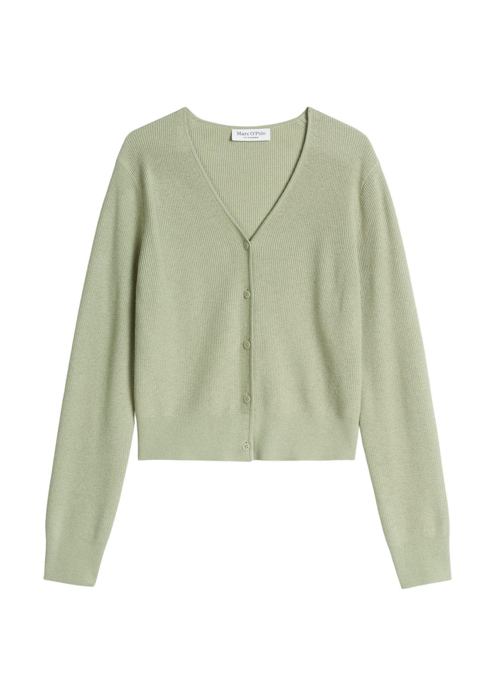 Marc O'Polo Cardigan aus softem Schurwolle-Mix