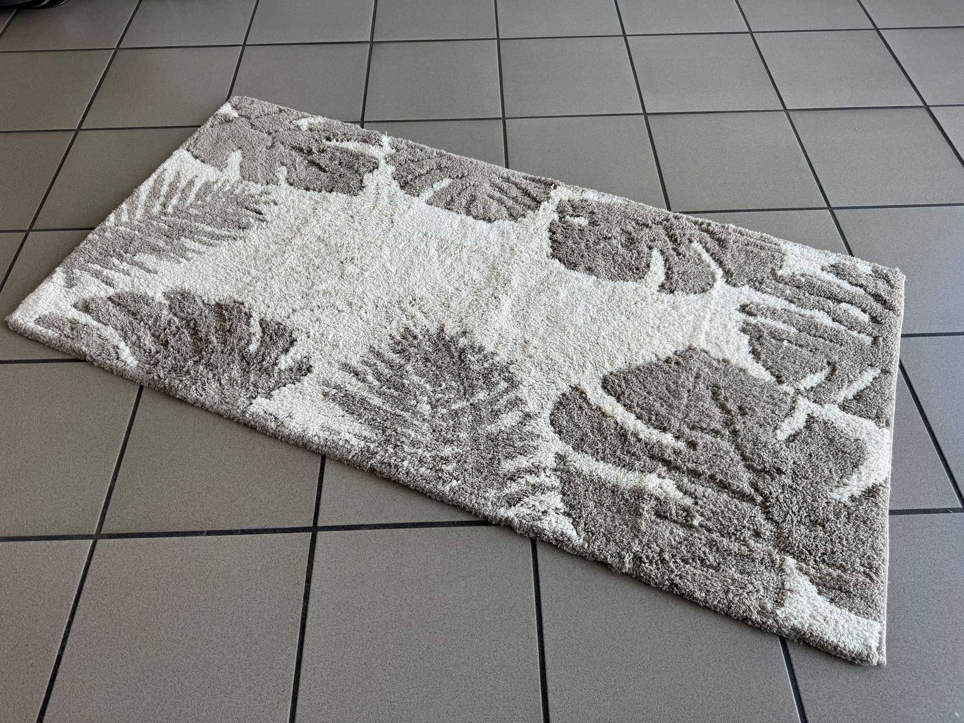 ADOB Badematte Premium Badezimmerteppich, kuschelweich, 140x70 cm, Farbe of günstig online kaufen