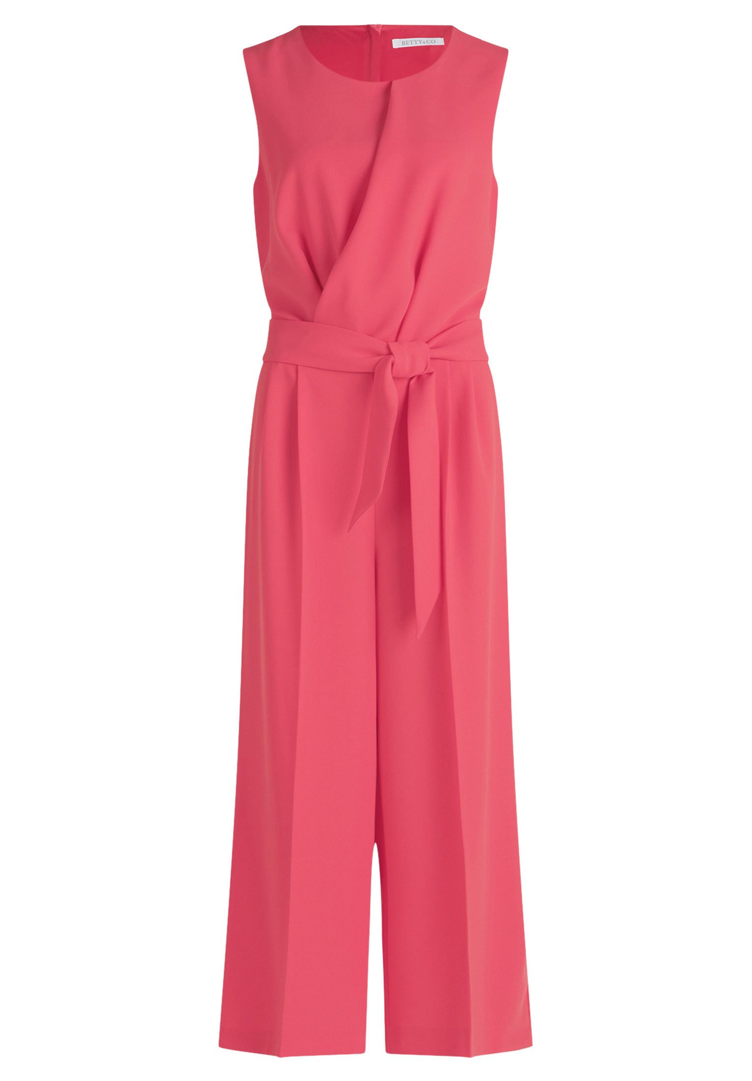 Betty&Co Overall "Damen Jumpsuit ohne Arm" 1 Stk. tlg. Falten günstig online kaufen