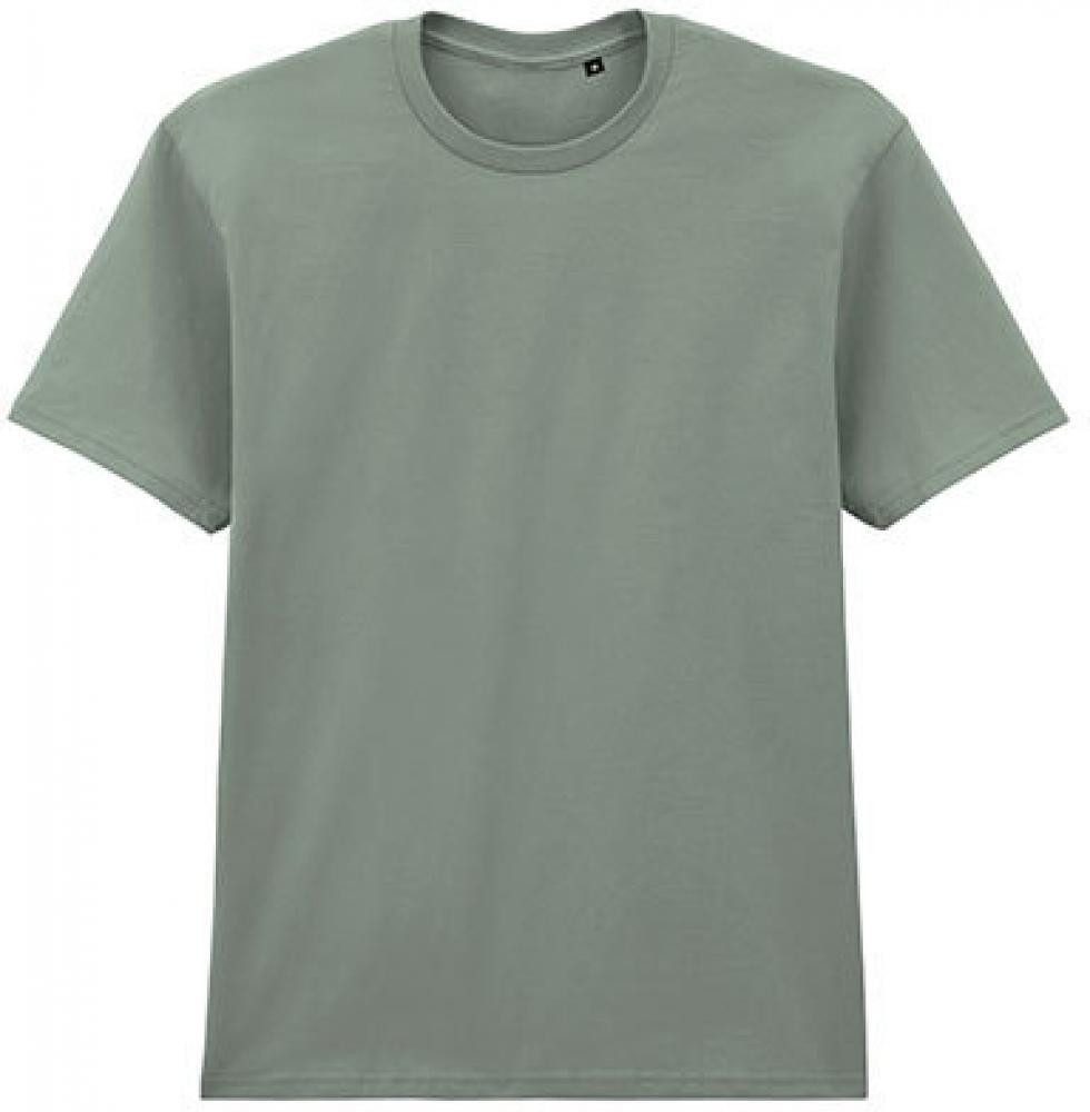 Gildan Rundhalsshirt Unisex Softstyle Midweight ohne Label Enzyme Wash T-Shirt