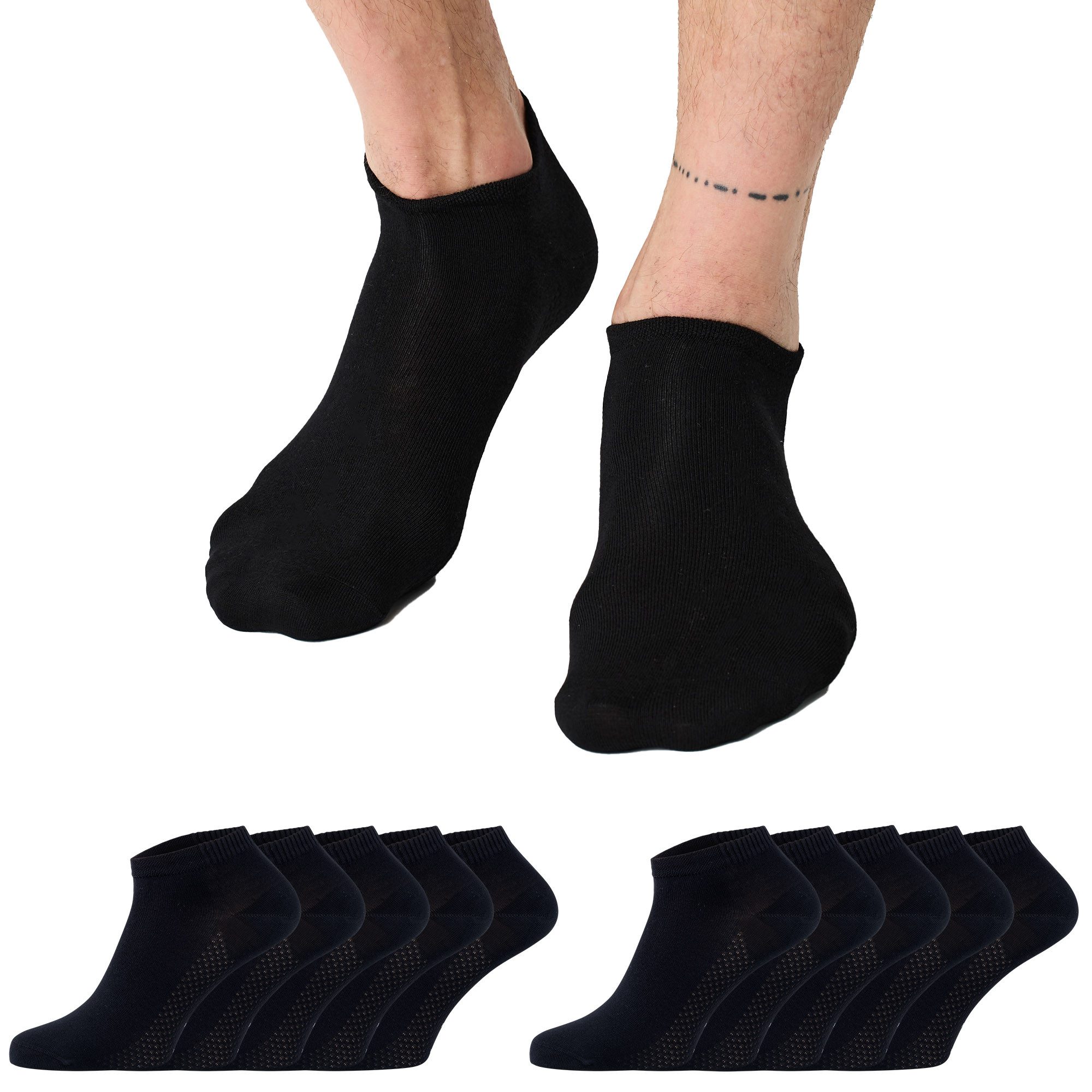Nur Die Sneakersocken Bambus (10-Paar) Männer günstig online kaufen