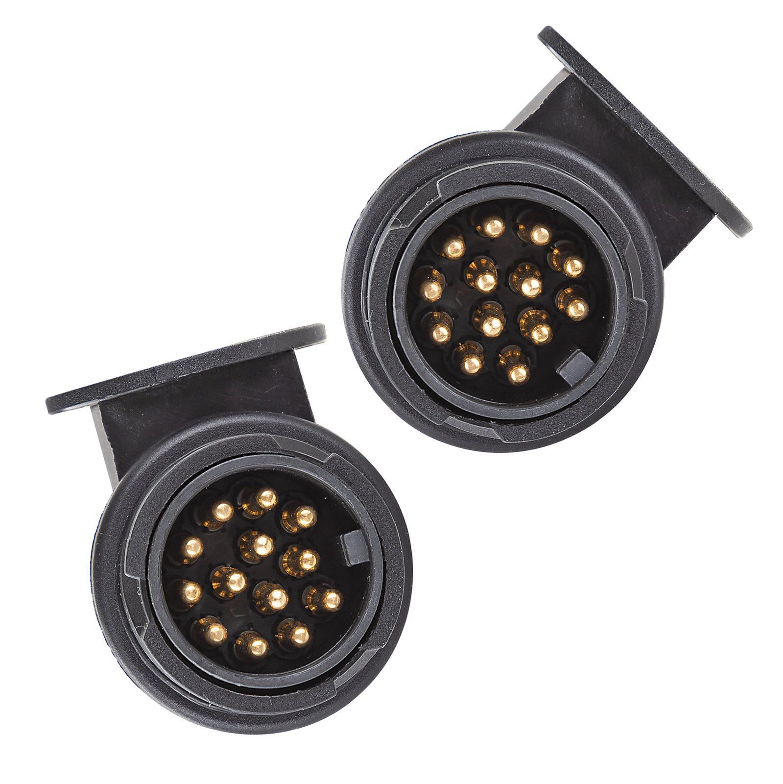 DEMA Anhänger Verbindungskabel 2 Stecker 13-polig 3m