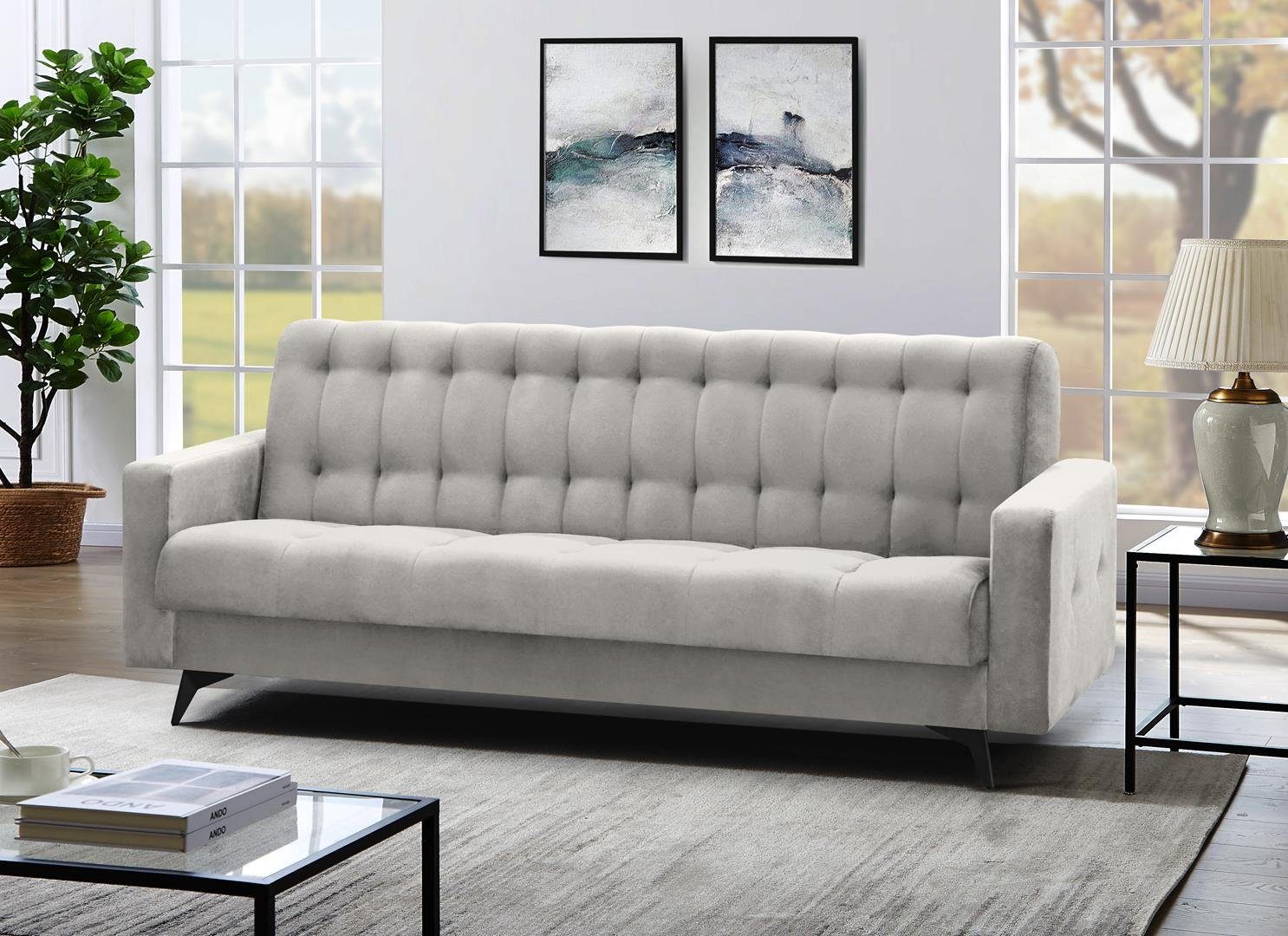 Beautysofa Schlafsofa GRETA BIS, Sofa Couch günstig online kaufen