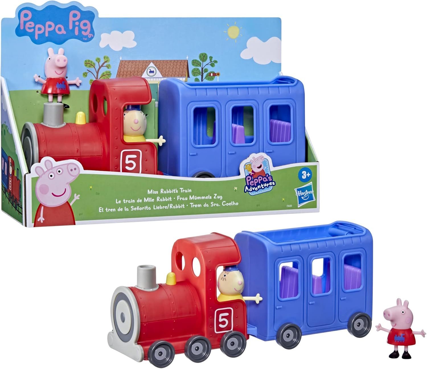 Spielwelt Peppa Pig - Adventure Frau Mümmels Zug F3630
