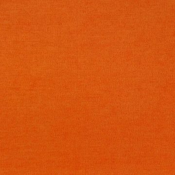 Stofferia Stoff Polsterstoff Kurzfloriger Velour Price Orange, Breite 140 cm, Meterware