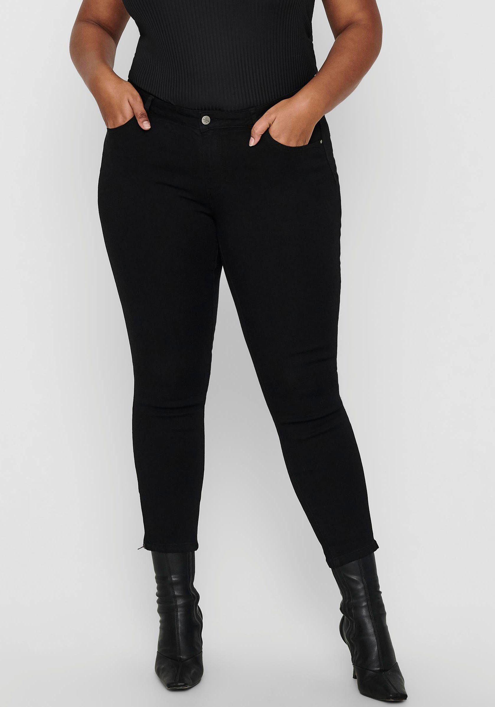 Skinny-fit-Jeans CARKARLA REG SK ANKLE ZIP JNS