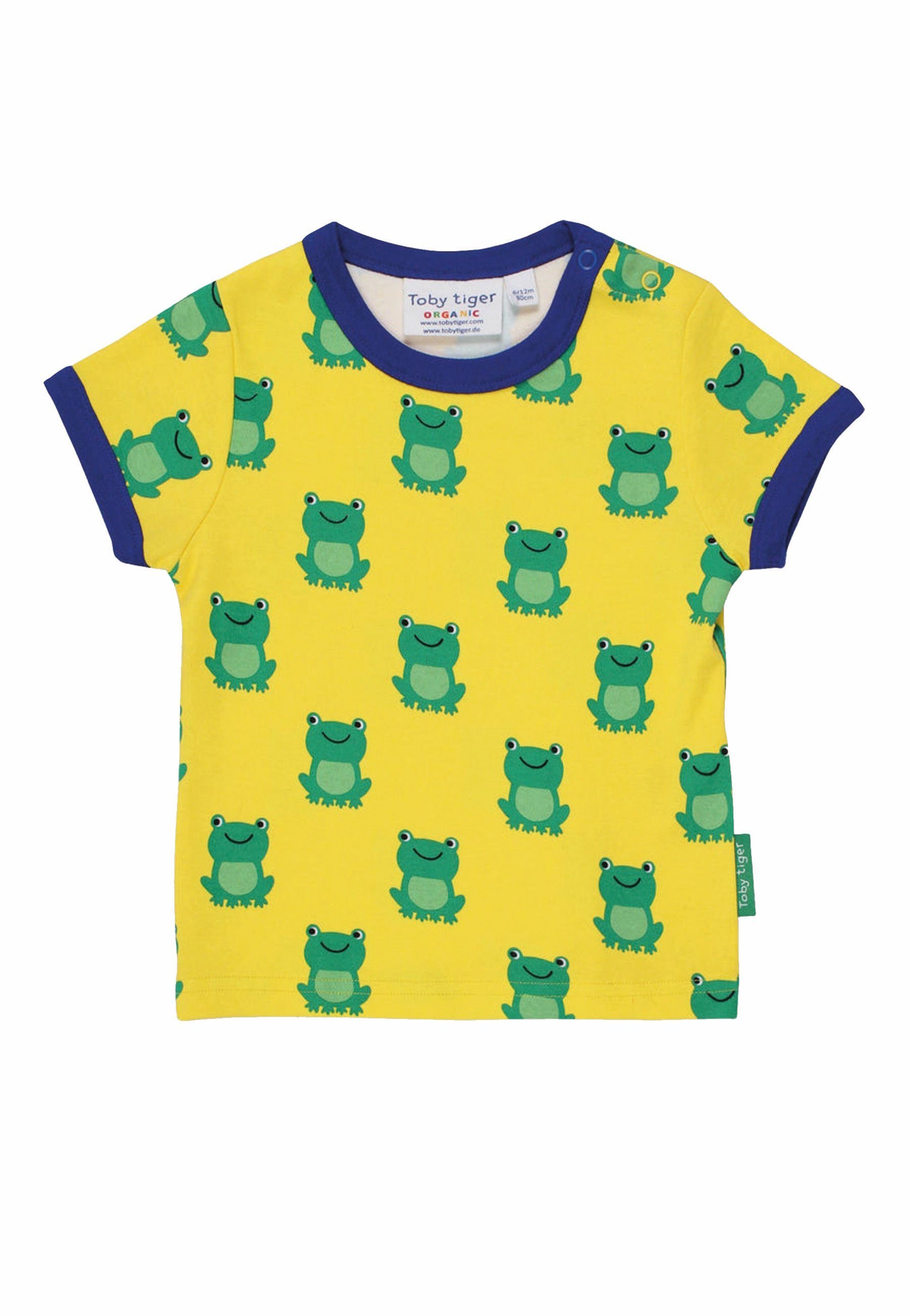 T-Shirt T-Shirt mit Frosch Print